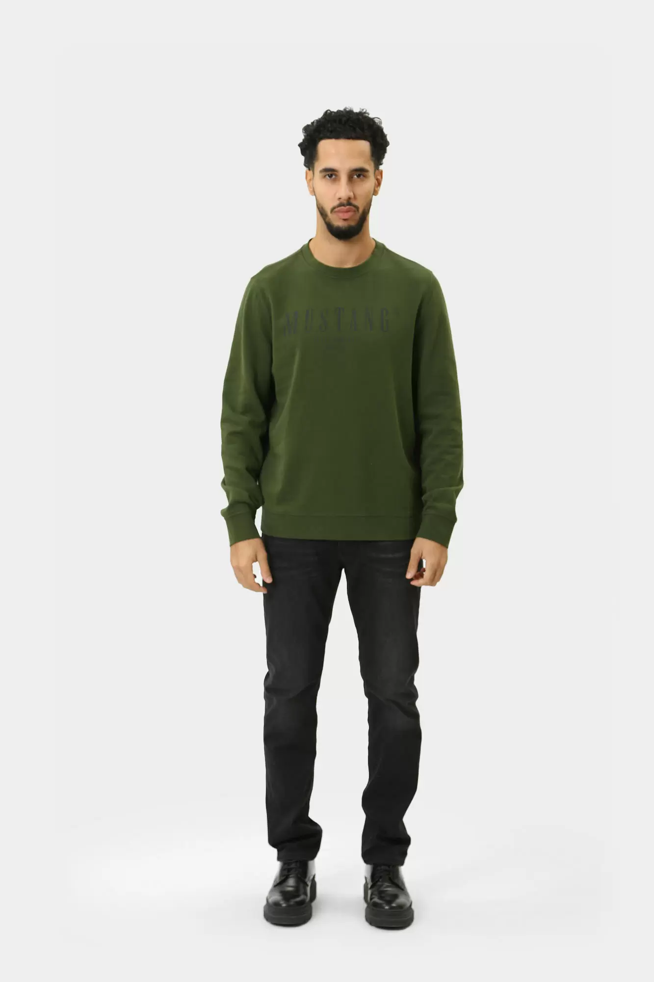 1015629 Свитшот Mustang Зеленый