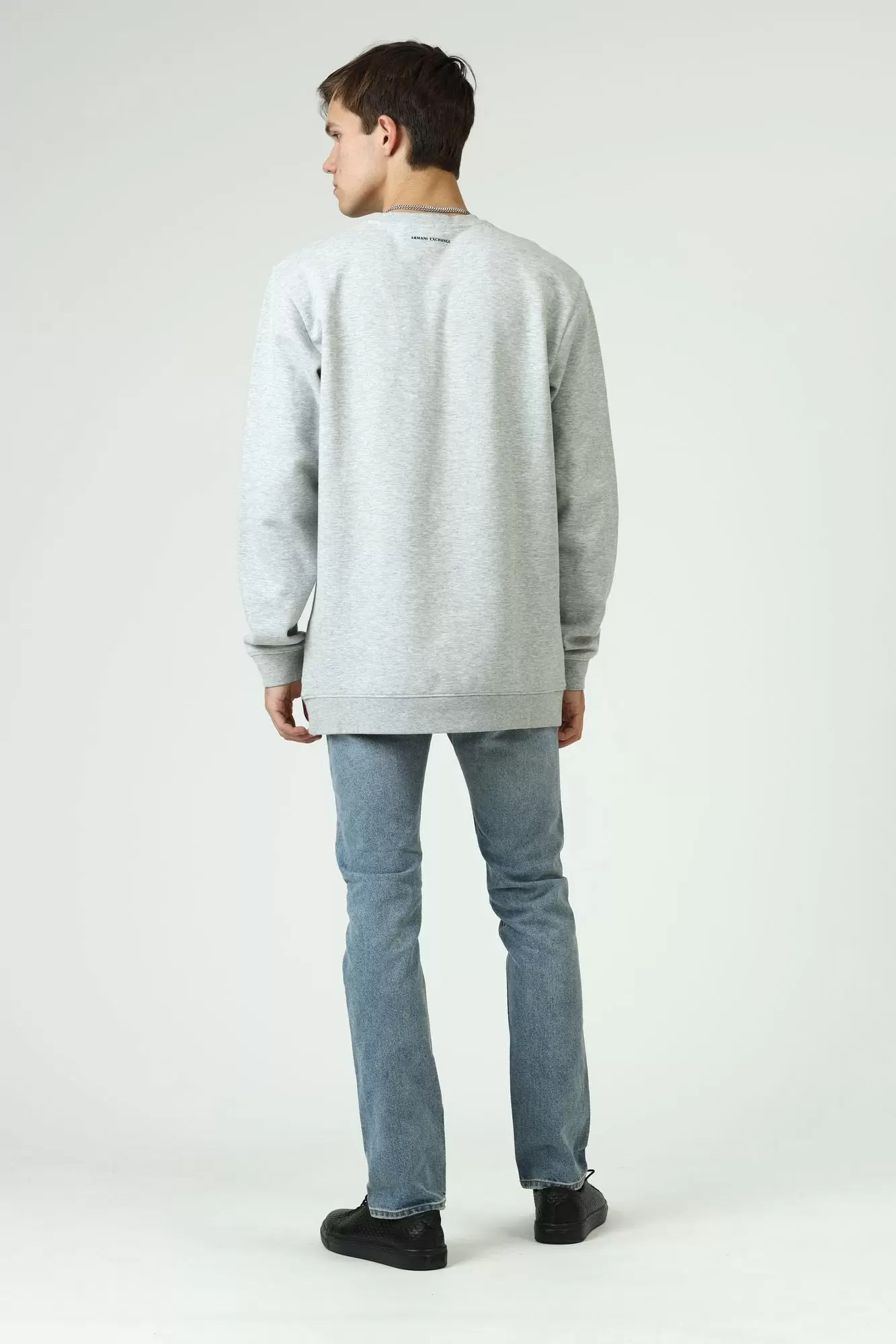 8NZJ13_Z1P1Z Джинсы SLIM Armani Exchange Голубой