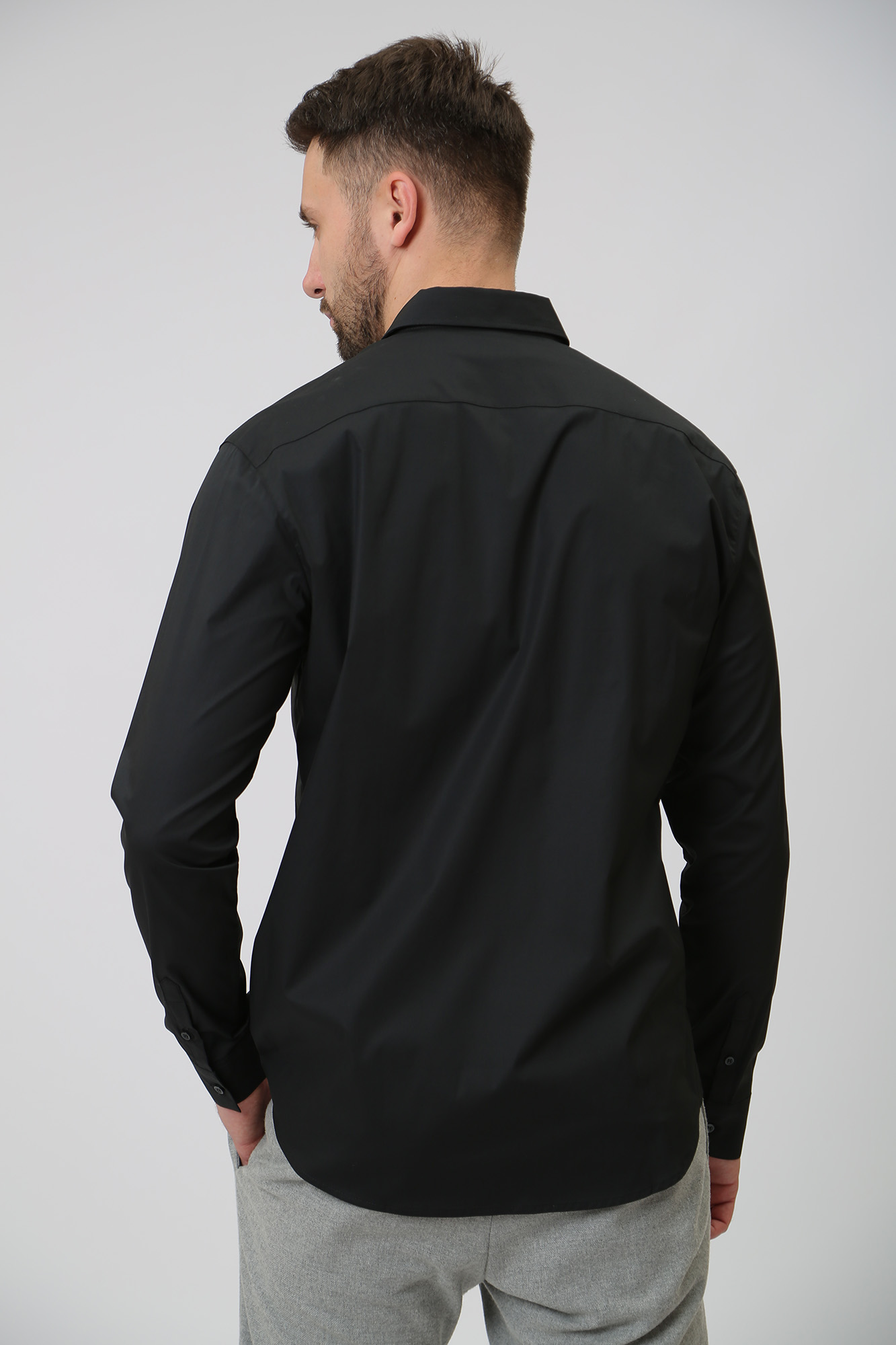 534600_605940 Рубашка д/р Karl Lagerfeld Черный