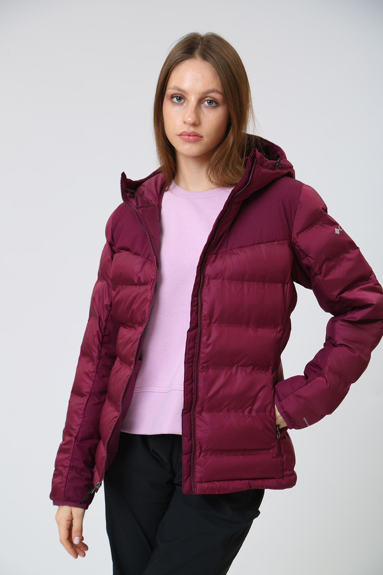 Columbia maroon sales jacket