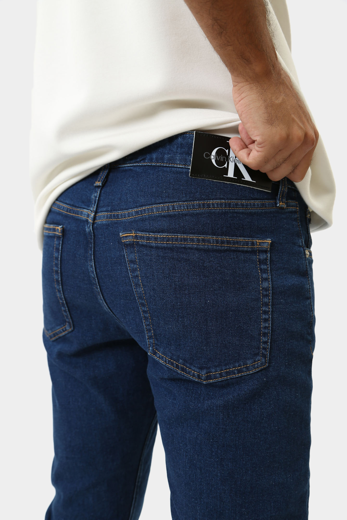 J30J325888 Брюки джинсовые Calvin Klein Jeans Синий