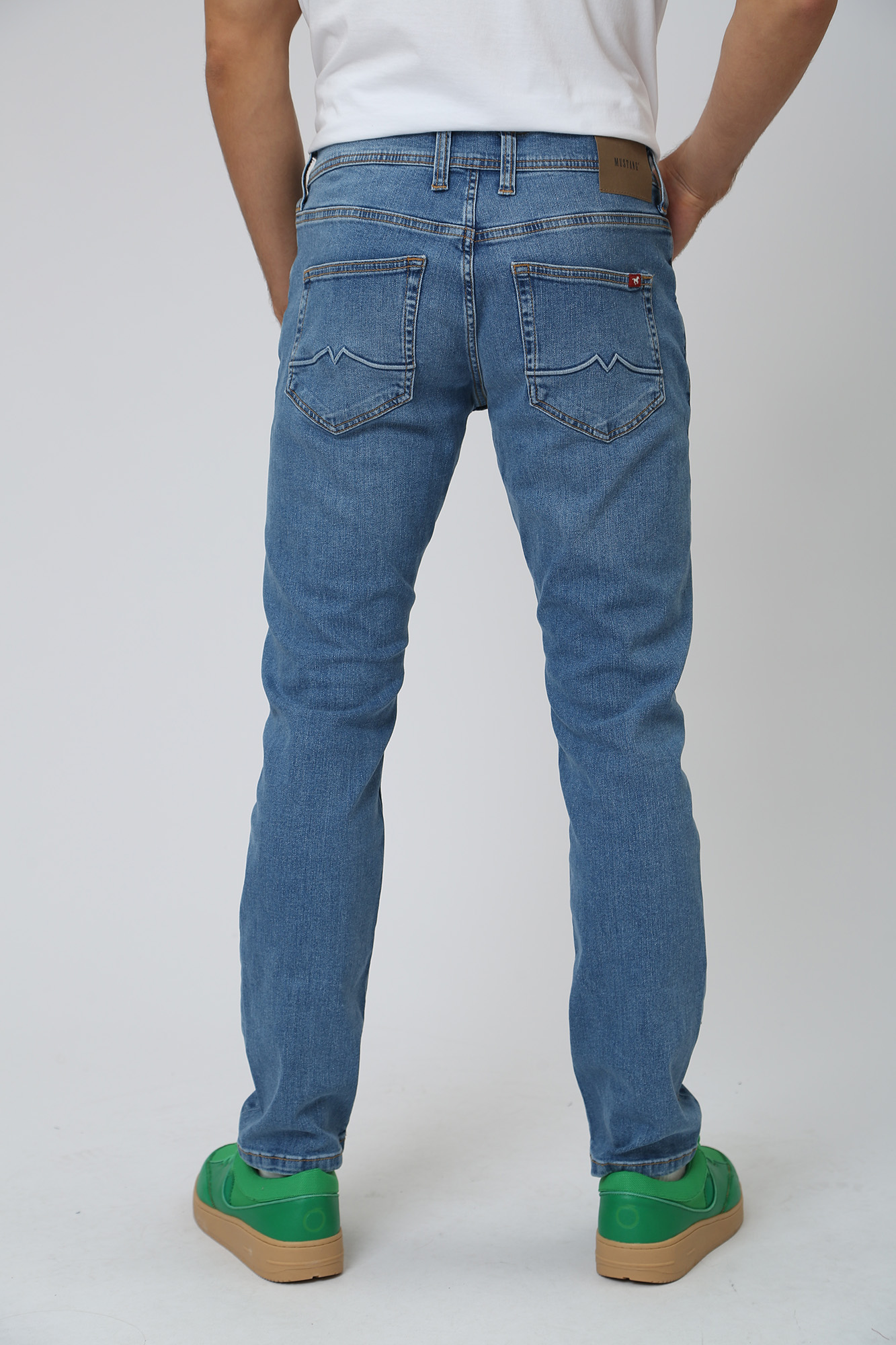 1013658-5000 Джинсы Oregon Tapered Mustang Голубой