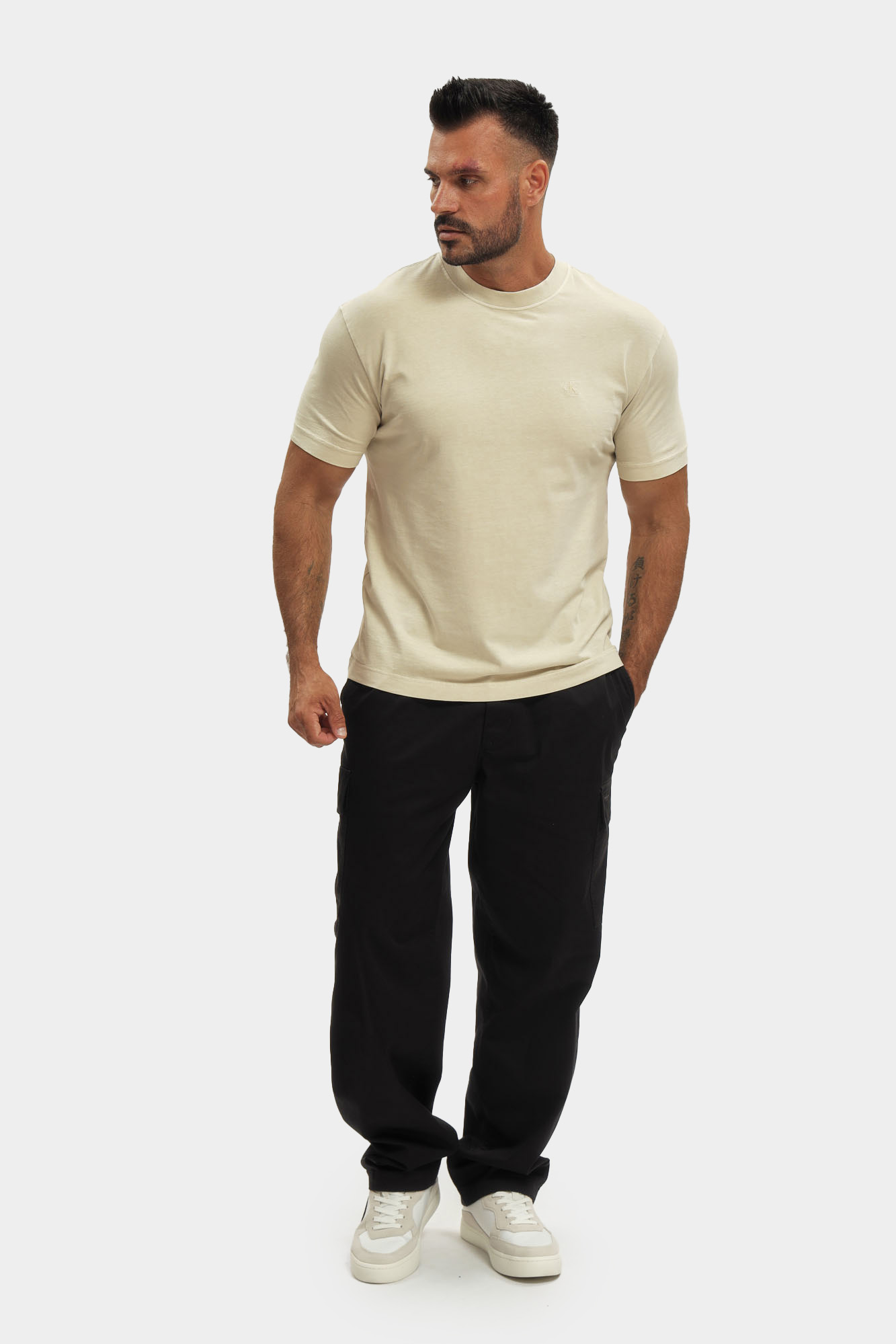 J30J327488 Футболка Calvin Klein Jeans Бежевый