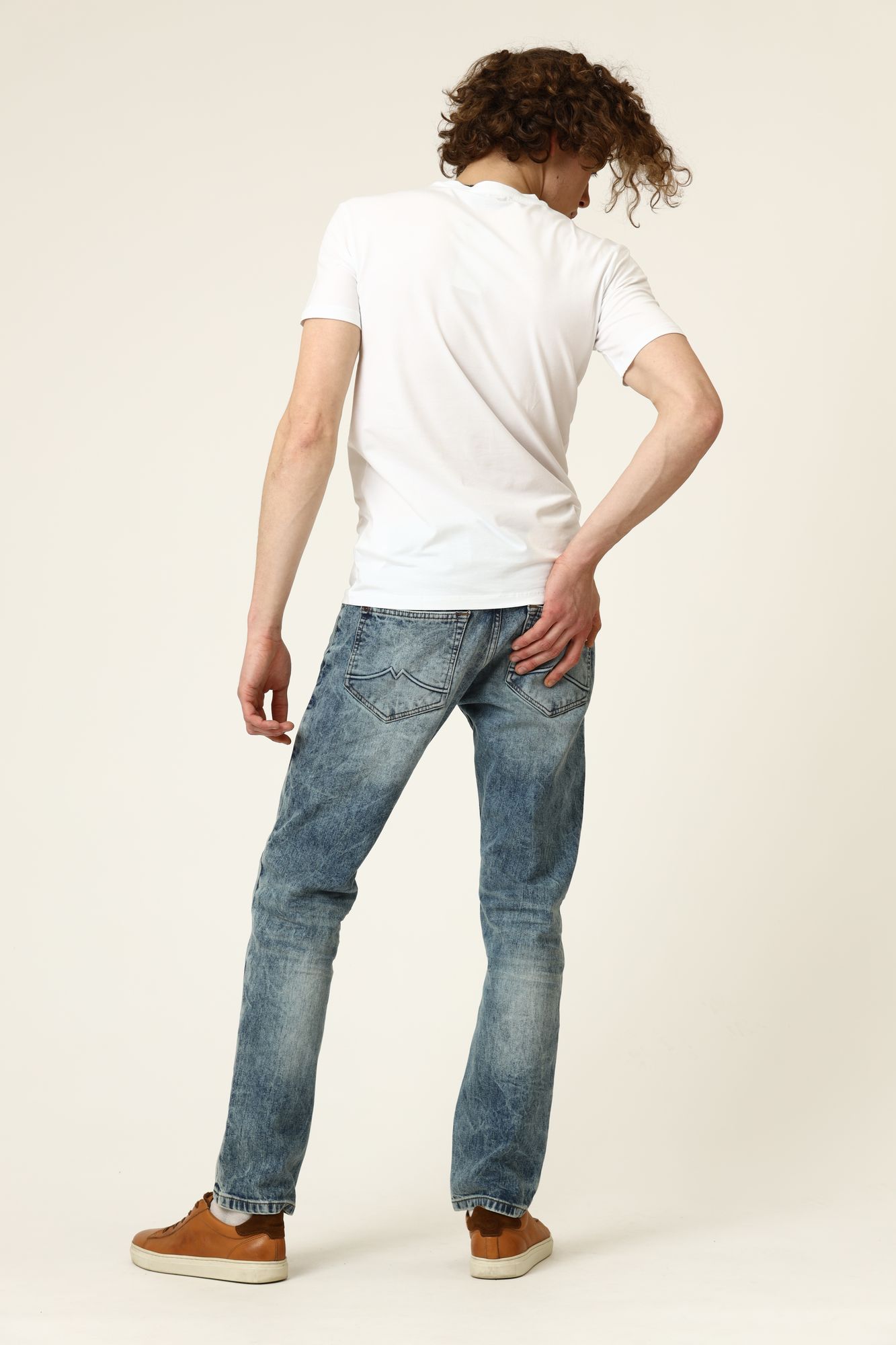 1010547-5000 Джинсы Oregon Tapered Mustang Голубой