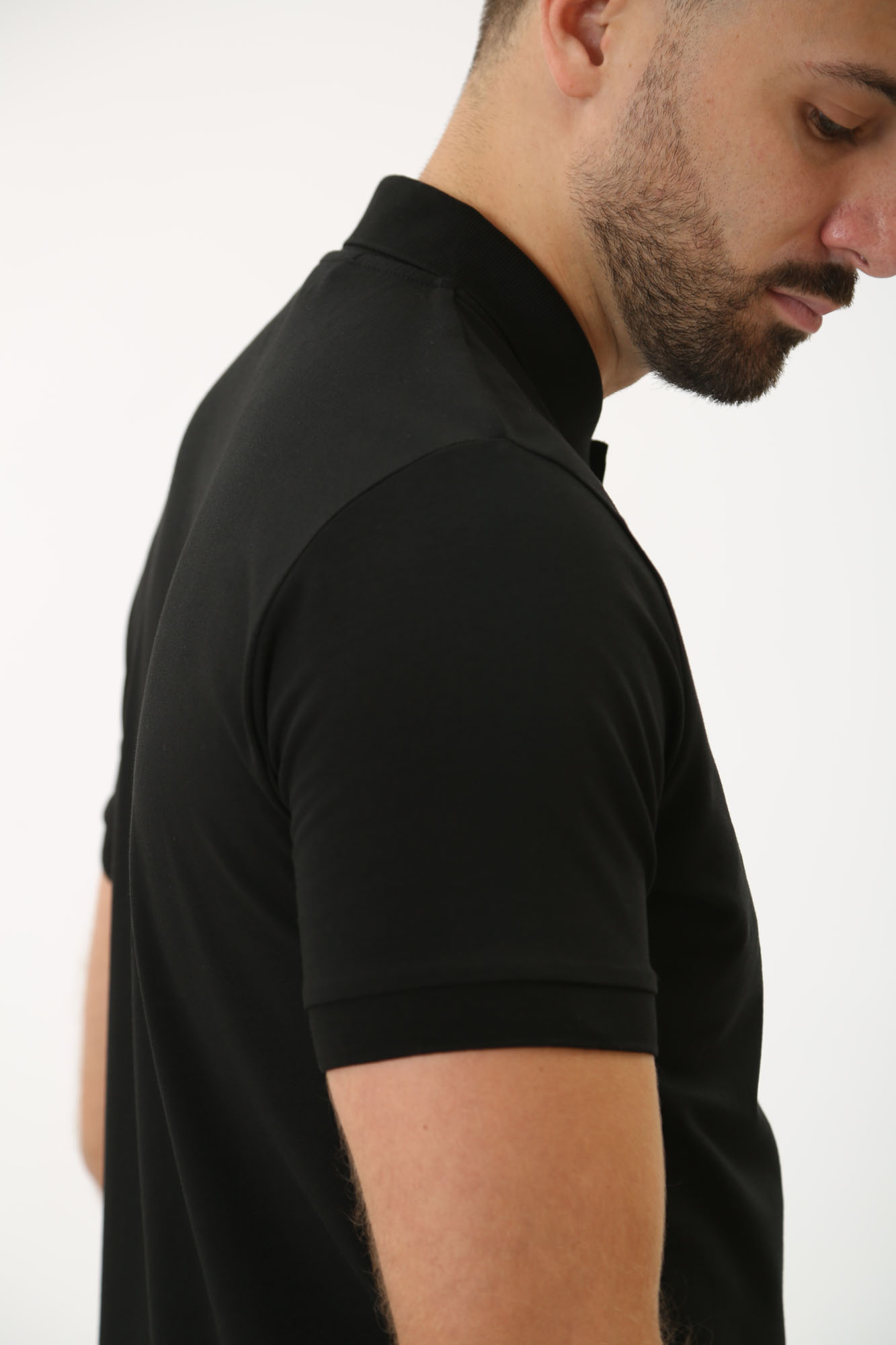 543235_745088 Поло Karl Lagerfeld Черный