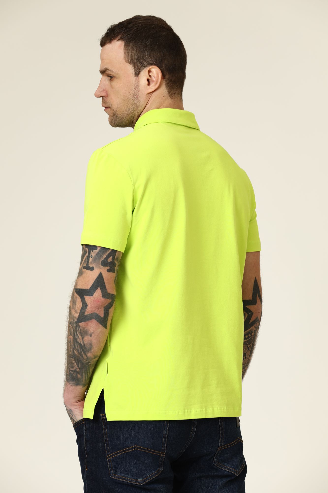 3KZFFM_ZJ7UZ Поло Armani Exchange Зеленый