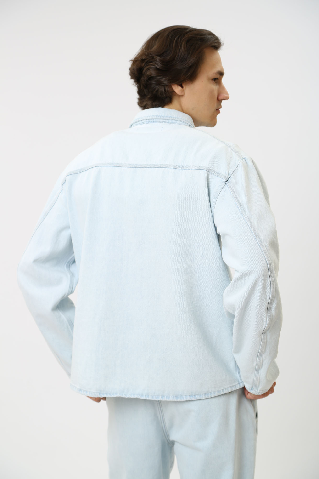 1014993 Куртка джинсовая Mustang Голубой