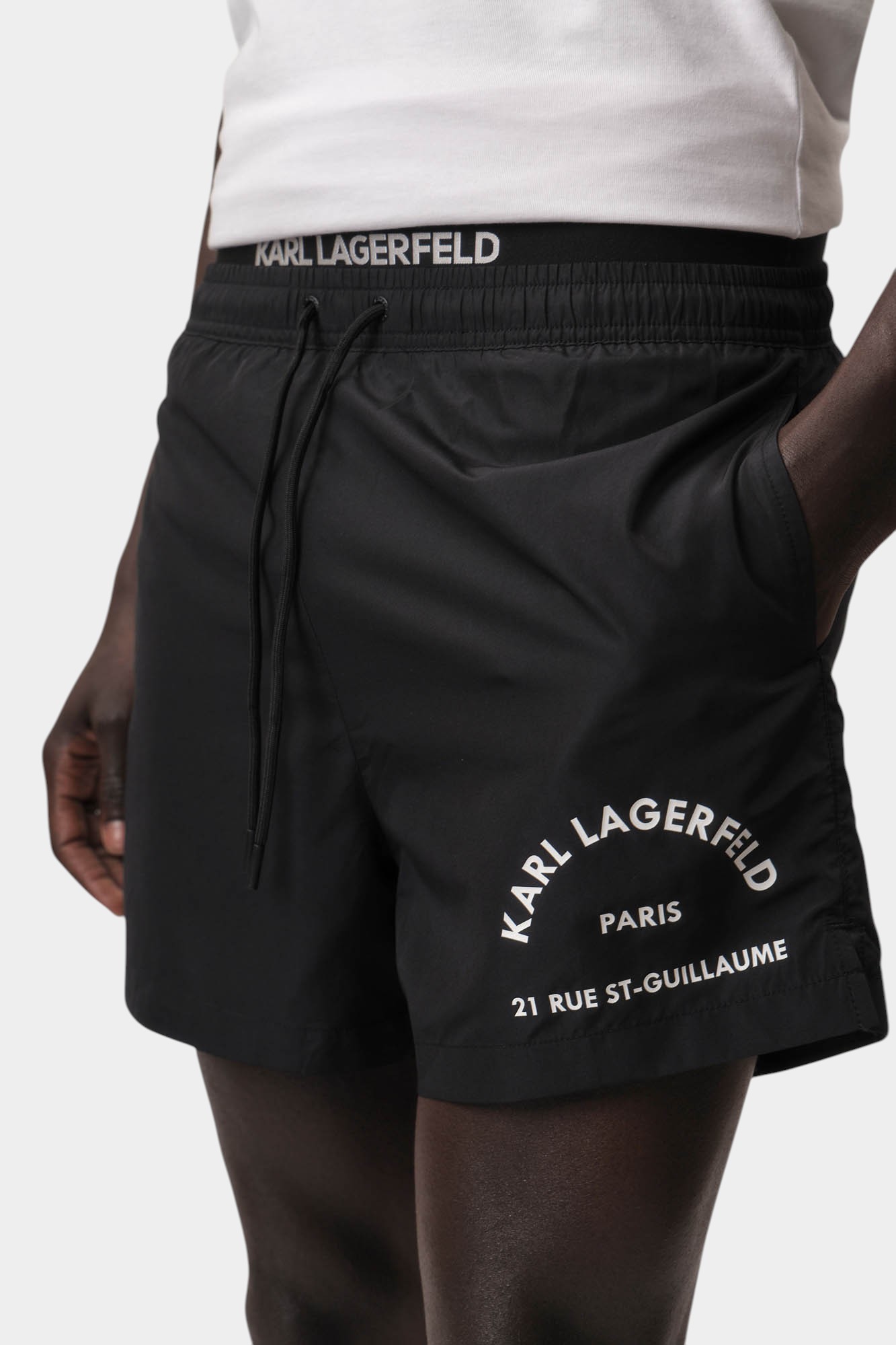 A1M46054 Шорты плавательные Karl Lagerfeld Черный
