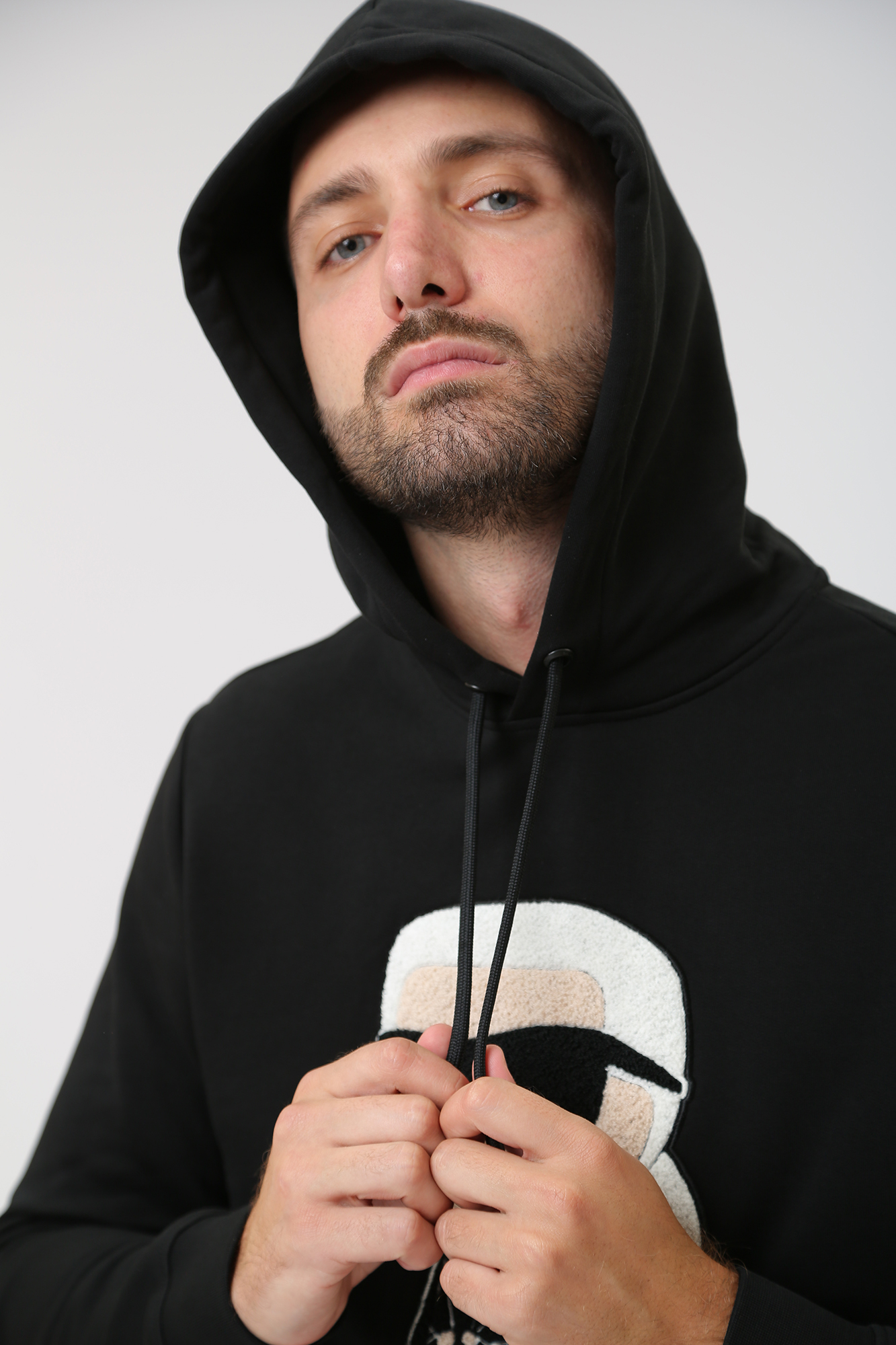 534950_705075 Худи Karl Lagerfeld Черный