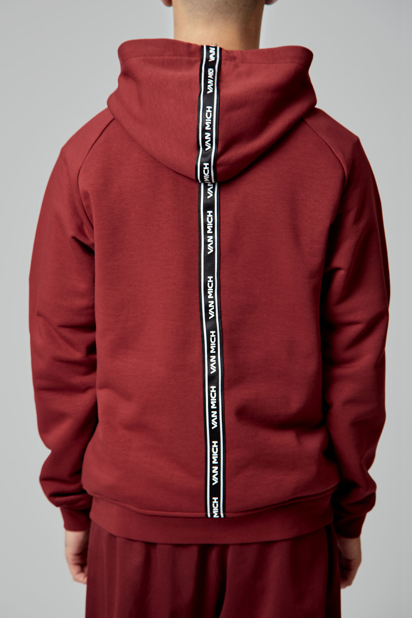 VM-OMA-53-349 Толстовка с капюшоном Van Mich Бордовый