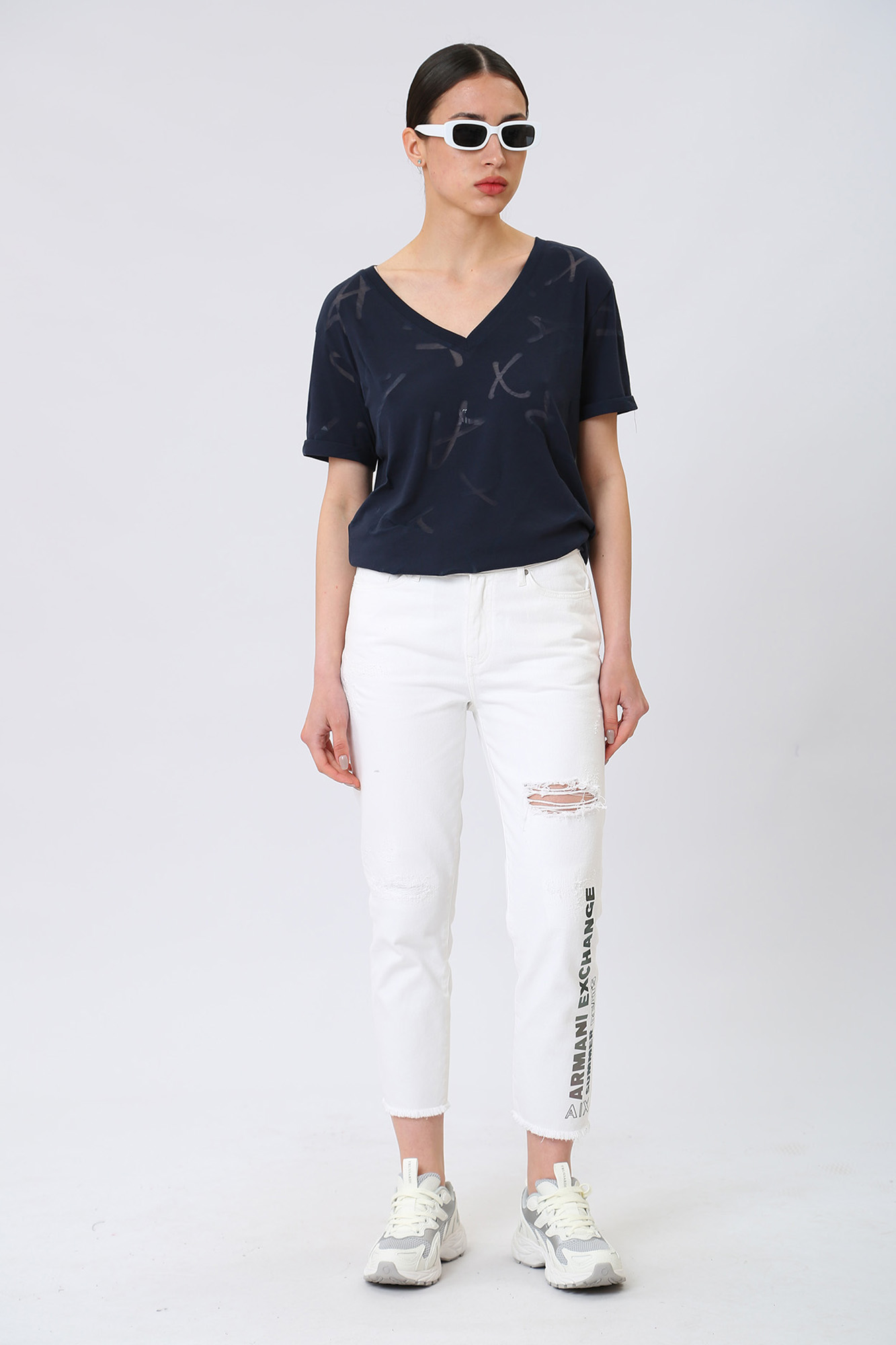 3RYTEZ_YJDPZ футболка armani exchange