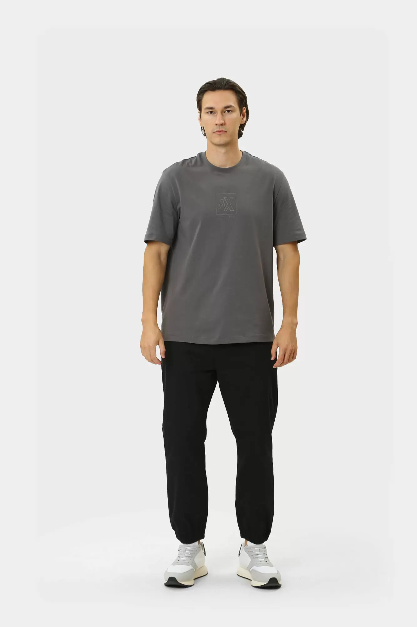 6DZTLE_ZJ9JZ_19AA Футболка Armani Exchange Коричневый