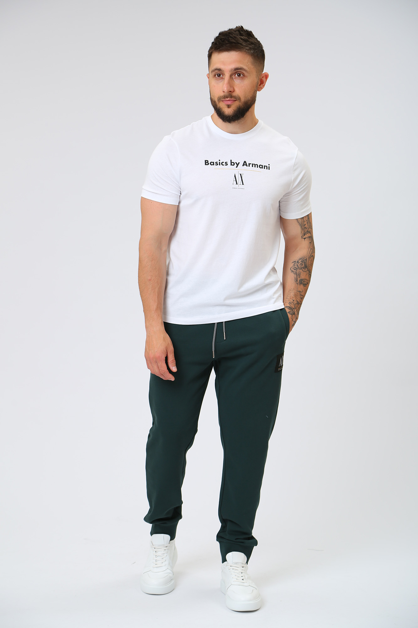 3RZPAA_ZJ83Z Брюки спортивные Armani Exchange Зеленый