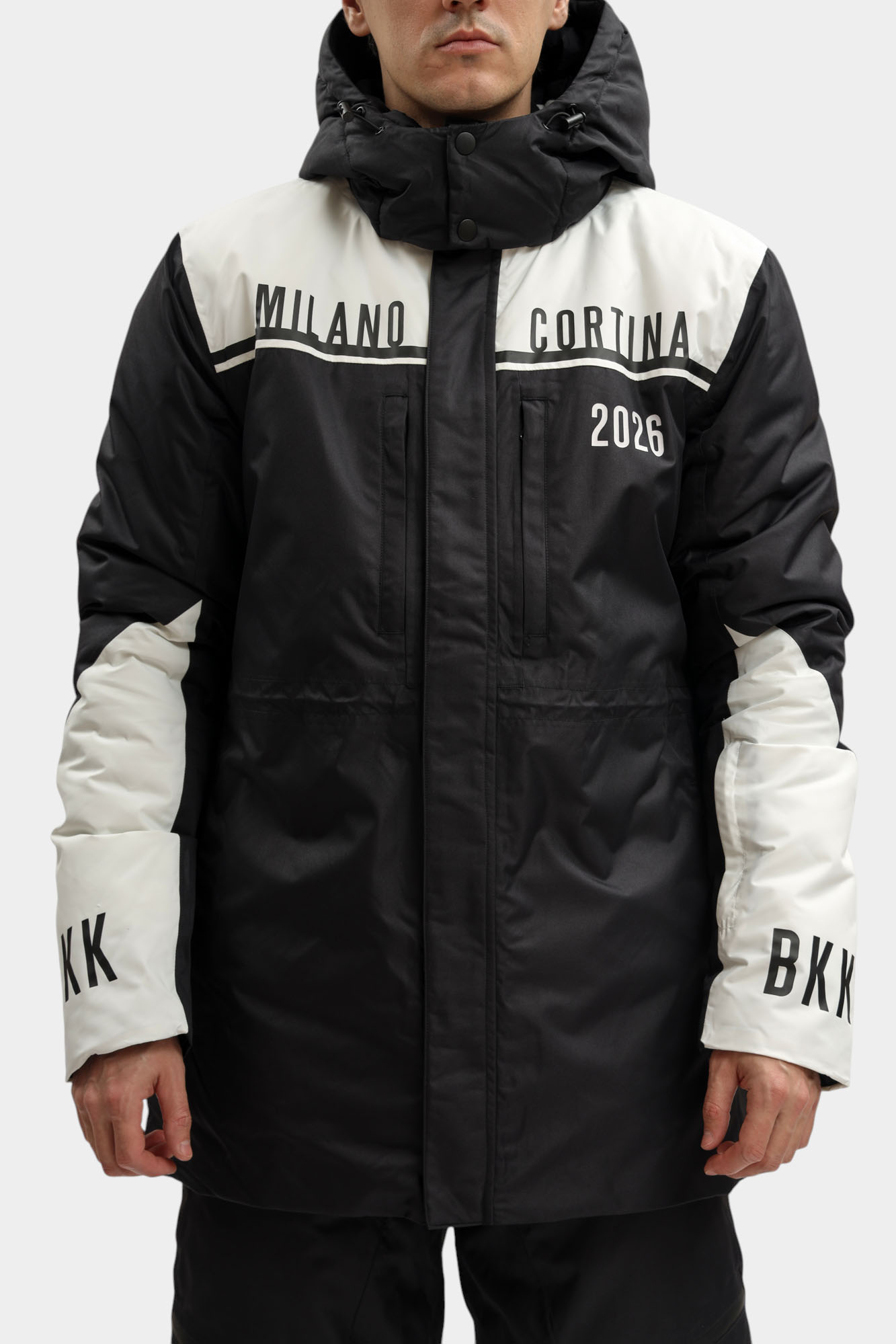 BMG1292 Куртка пуховая Bikkembergs Черный