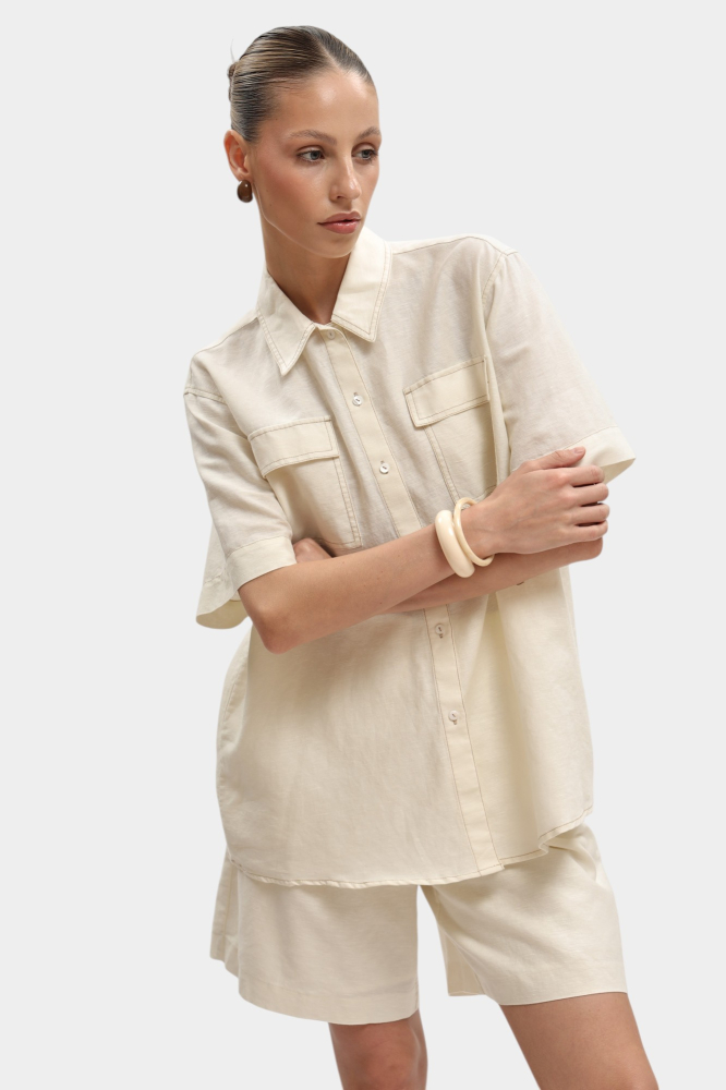 Брюки спортивные Karl Lagerfeld Хлопок Молочный