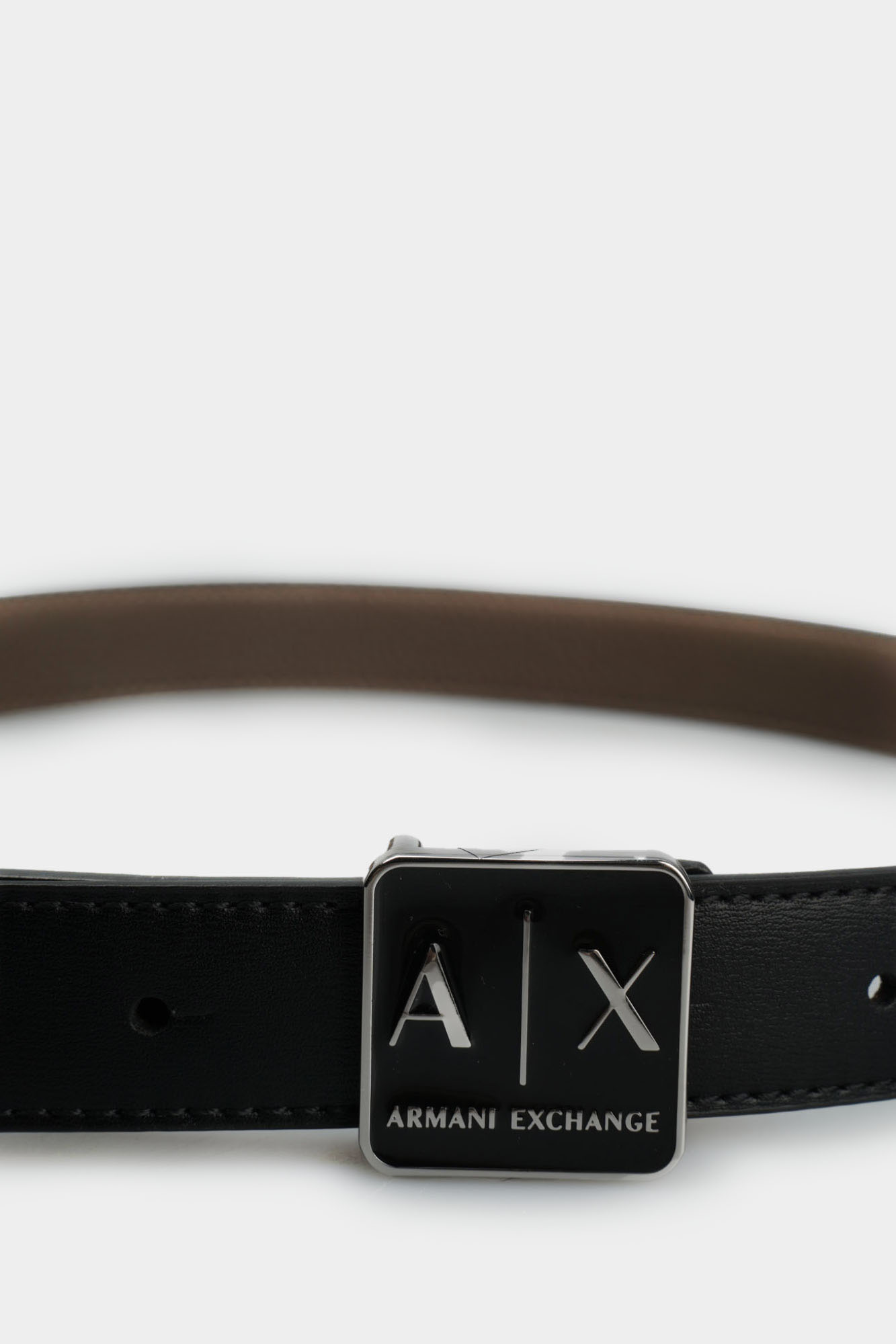 XW000302_AF12038 Ремень Armani Exchange Черный