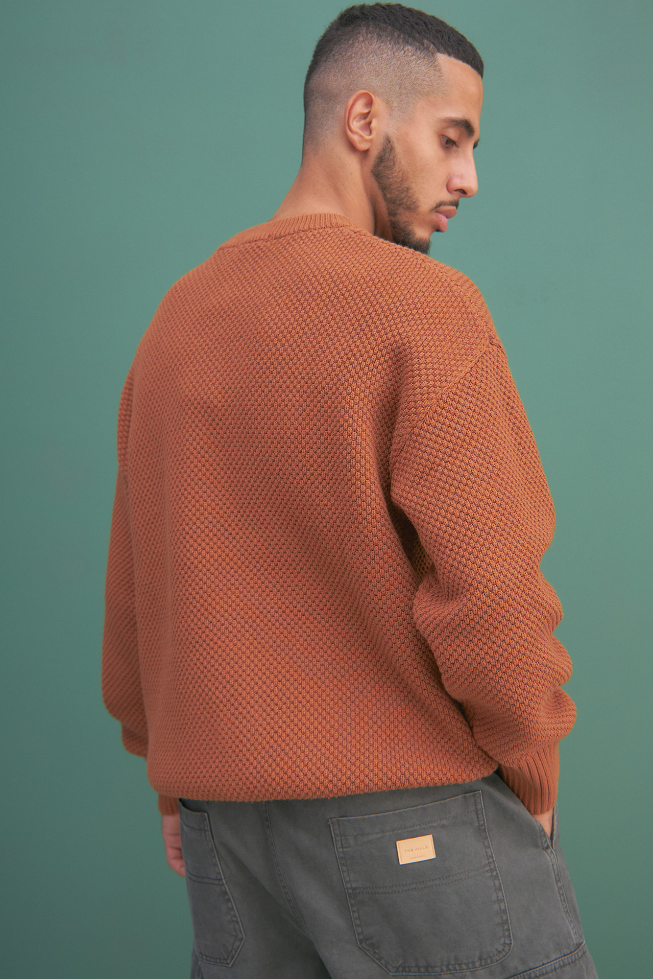 M-232-QW-10009 Свитер The Hills Бежевый