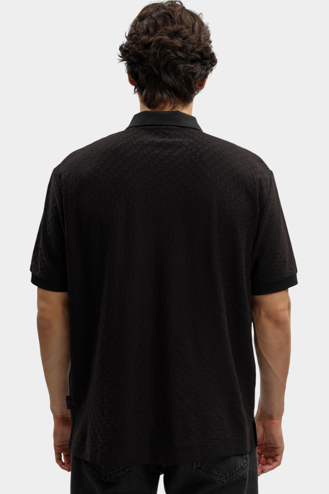 XM001882_AF10337 Поло Armani Exchange Черный