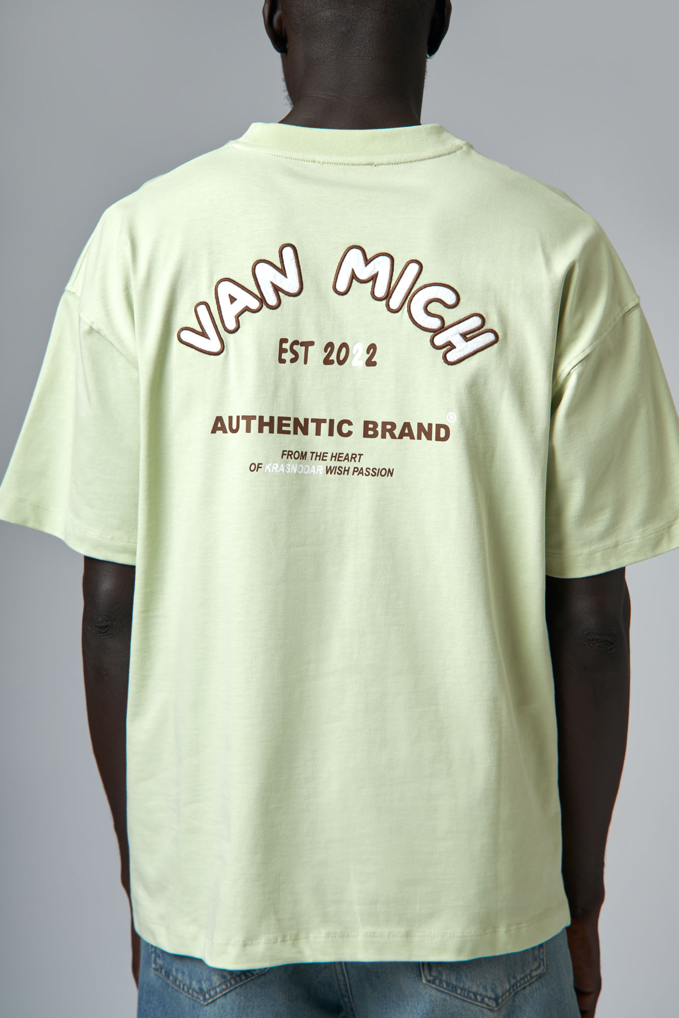 VM-ERK-22-415 Футболка Van Mich Зеленый