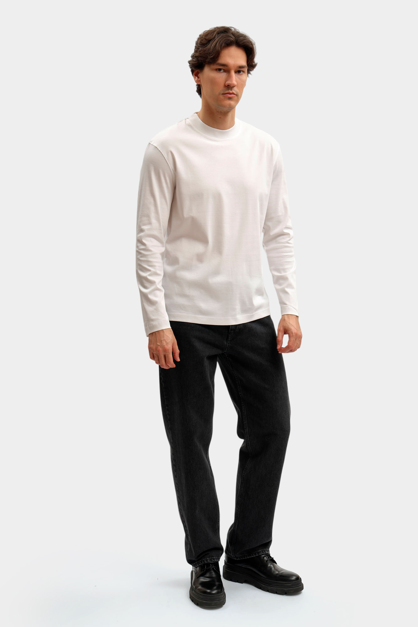 30043556_10017506 Лонгслив Strellson Белый