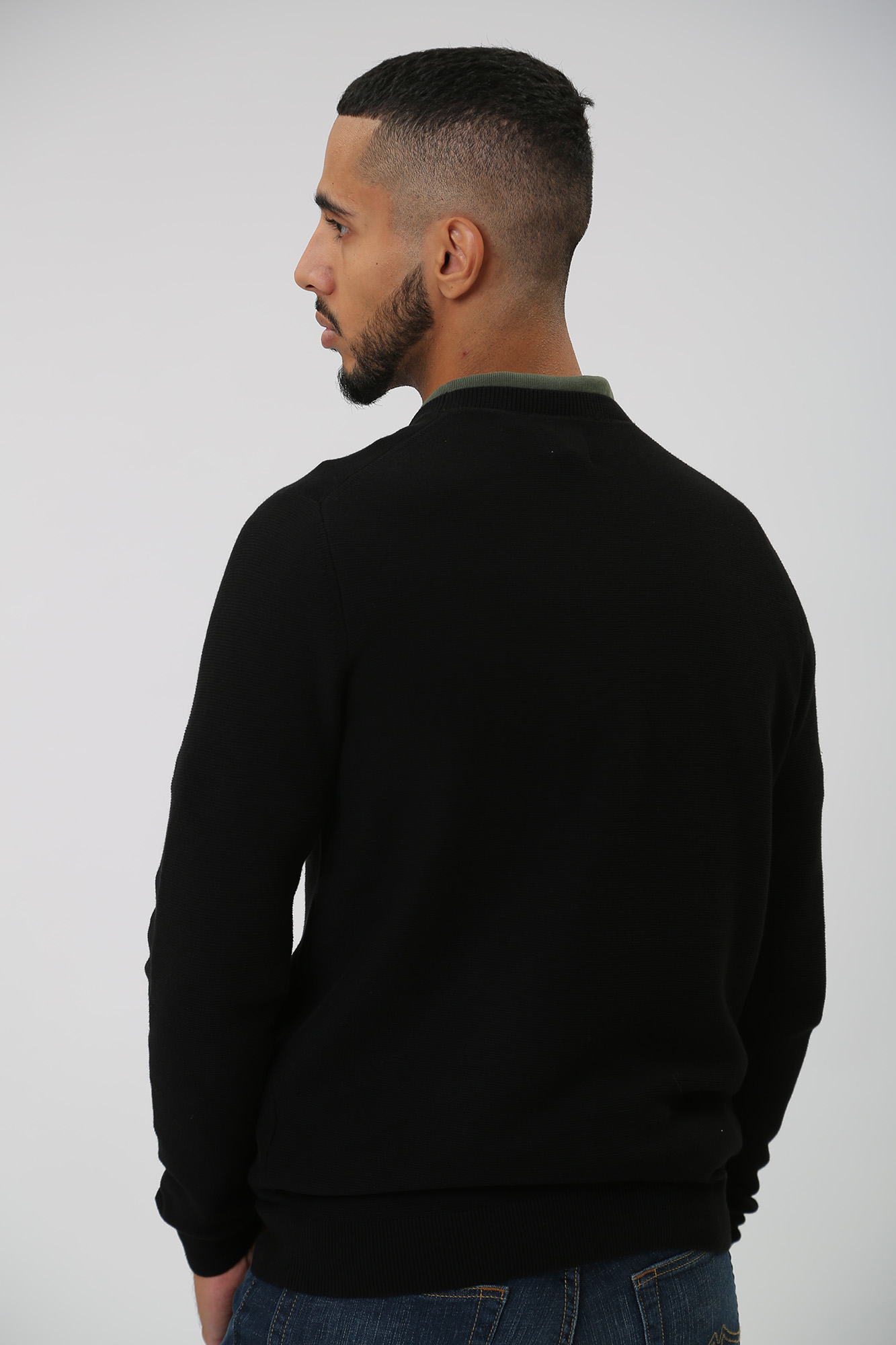 1014115 Джемпер Mustang Черный