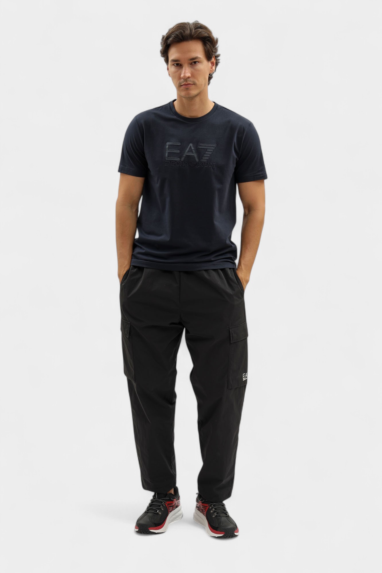 7M000899_AF10373 Футболка EA7 Голубой