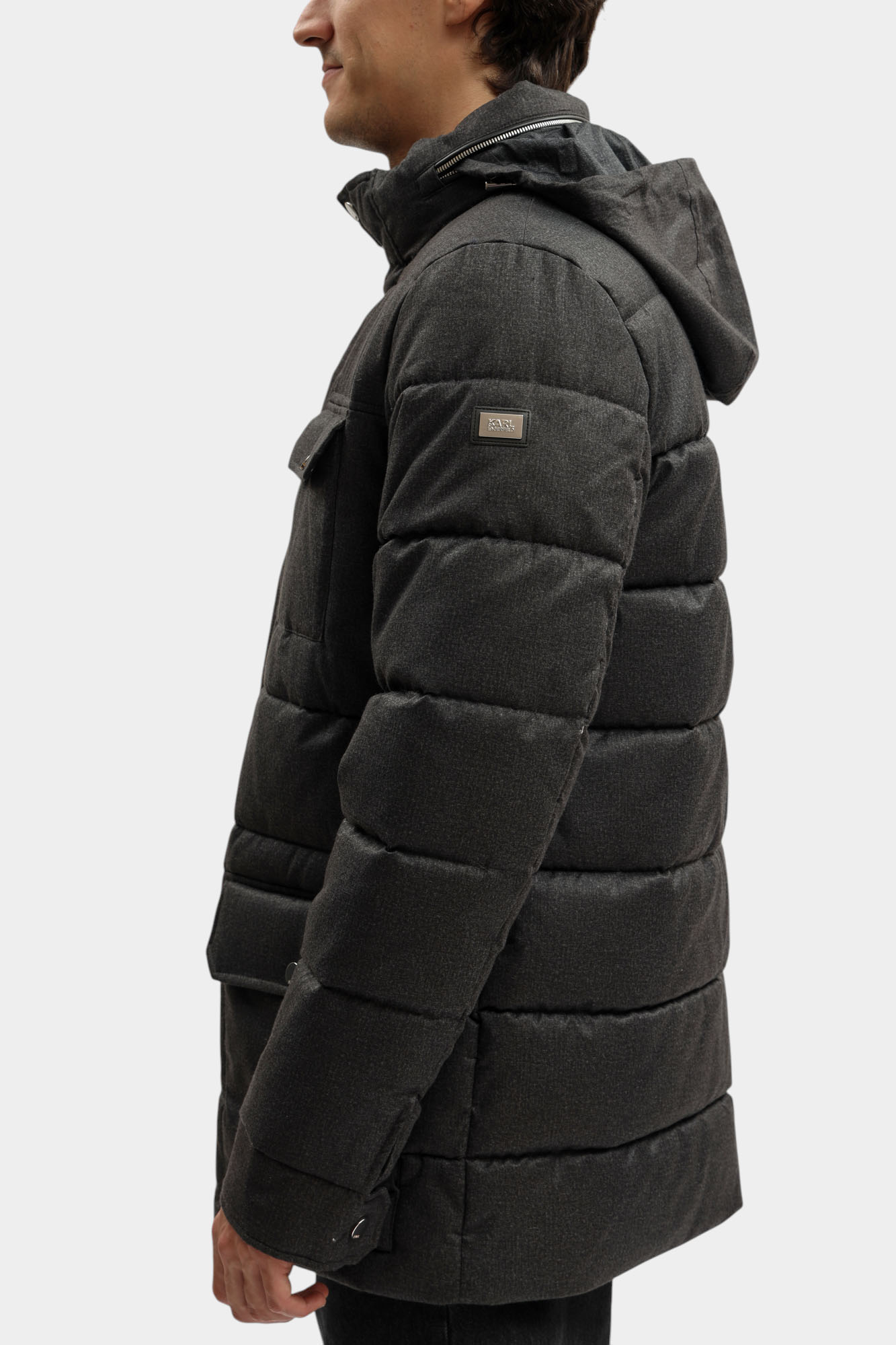 554557_505018 Куртка пуховая Karl Lagerfeld Черный