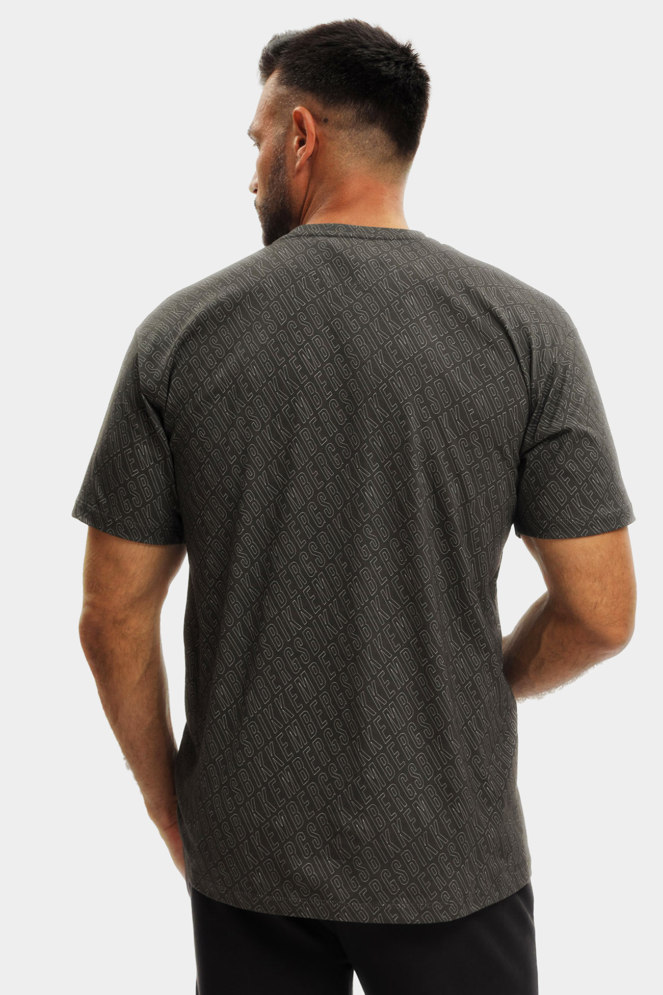 BMT0912 Футболка Bikkembergs Черный