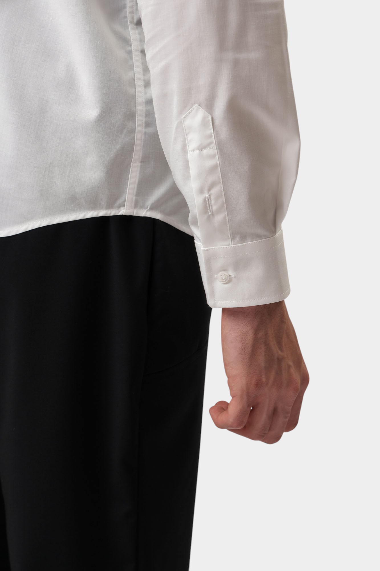 BMS0823 Рубашка с длинным рукавом Bikkembergs Белый