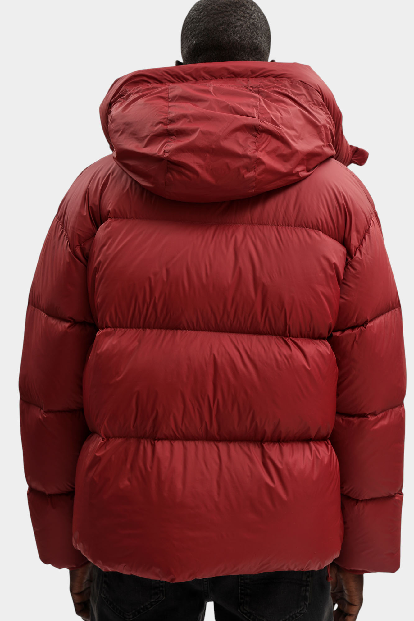 XM001115_AF16589 Куртка пуховая Armani Exchange Бордовый