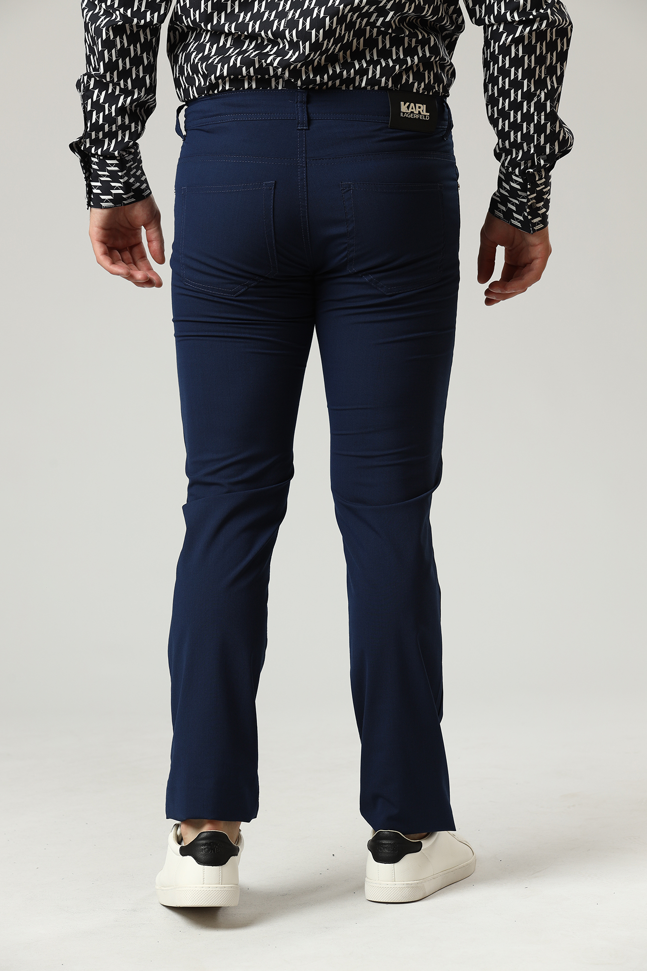 521813_265840 Брюки 5-карманные  Karl Lagerfeld Синий