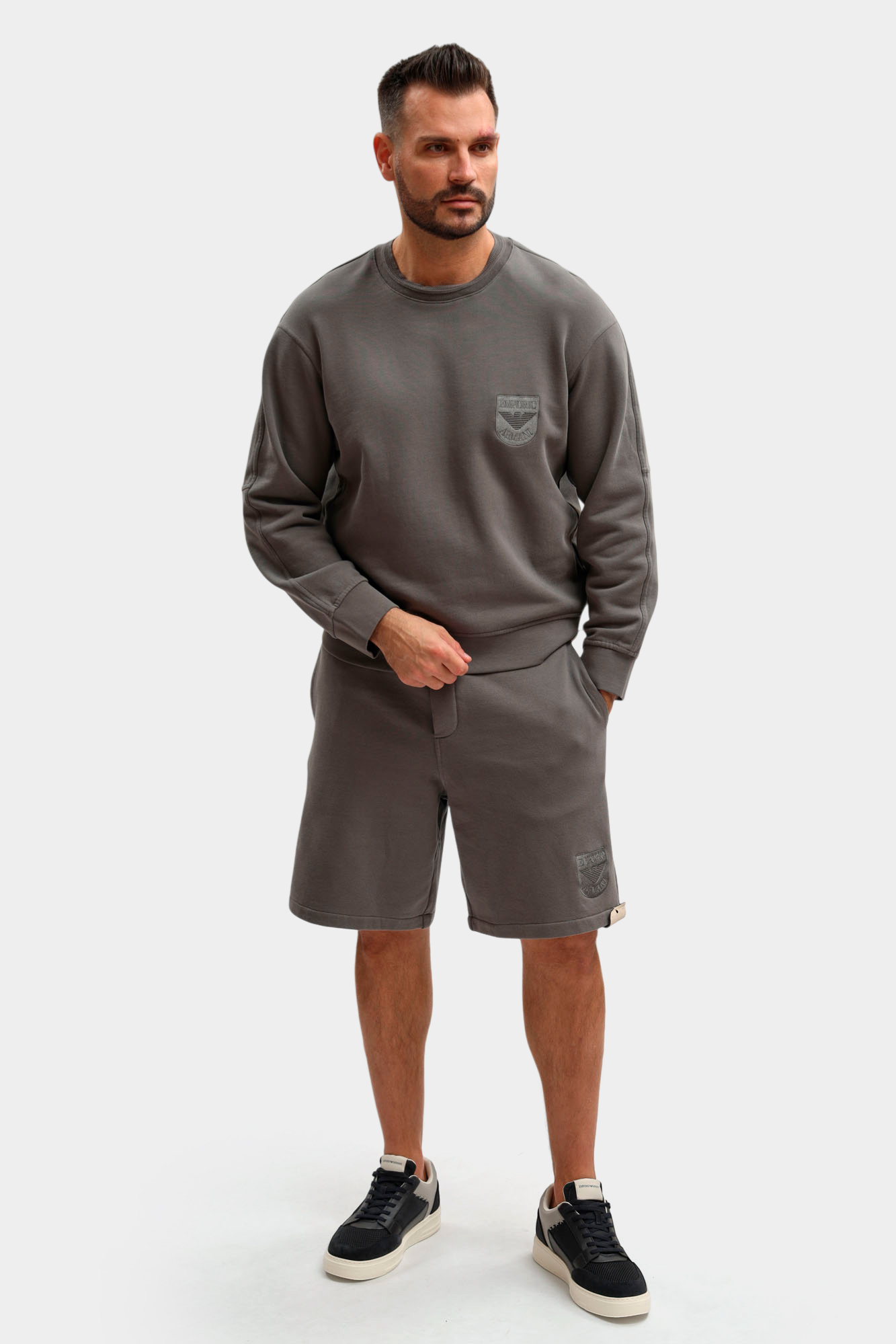 EM005311_AF13713 Свитшот Emporio Armani Серый