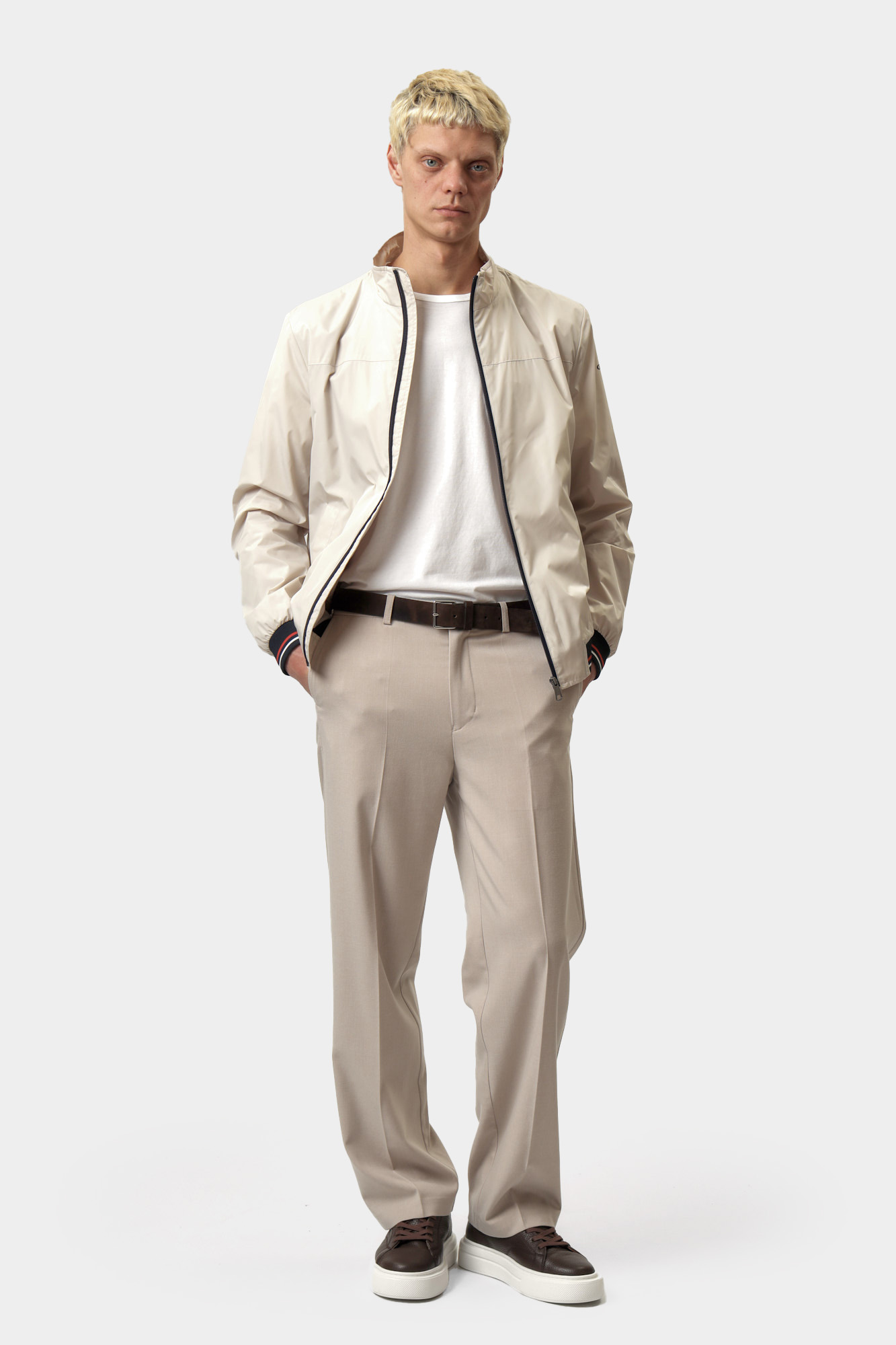 M5520JT3221F Бомбер Geox Голубой