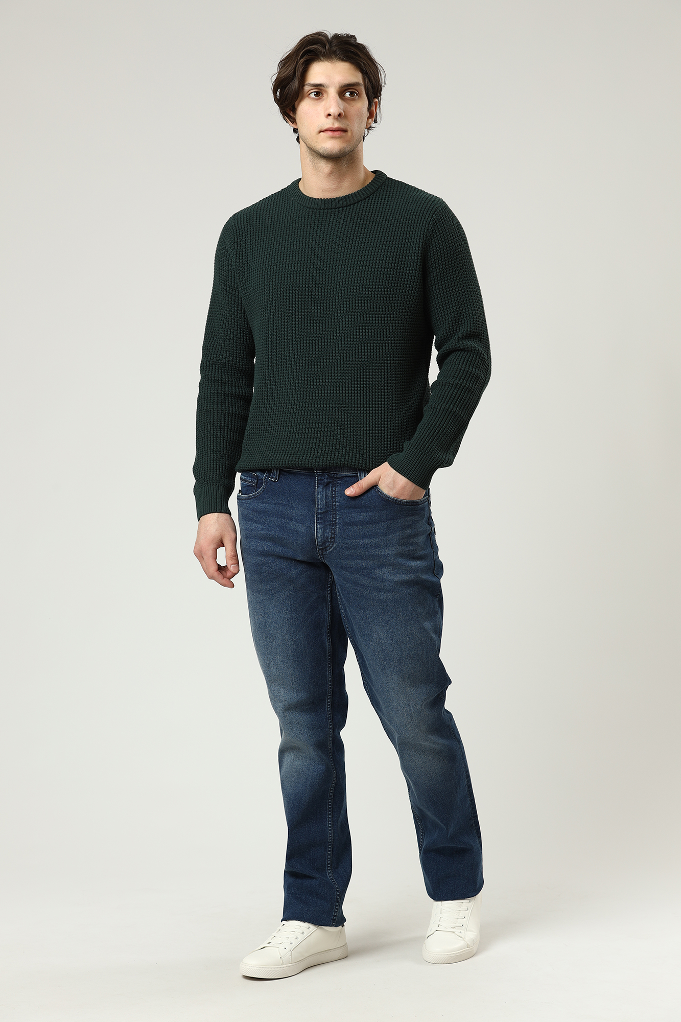 1011892 Джемпер Mustang Зеленый