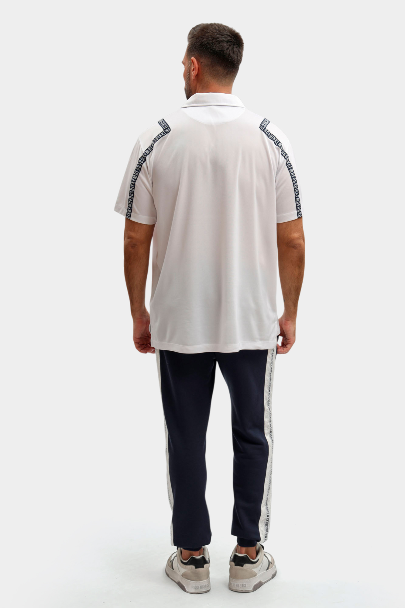 BMT1609 Поло Bikkembergs Белый