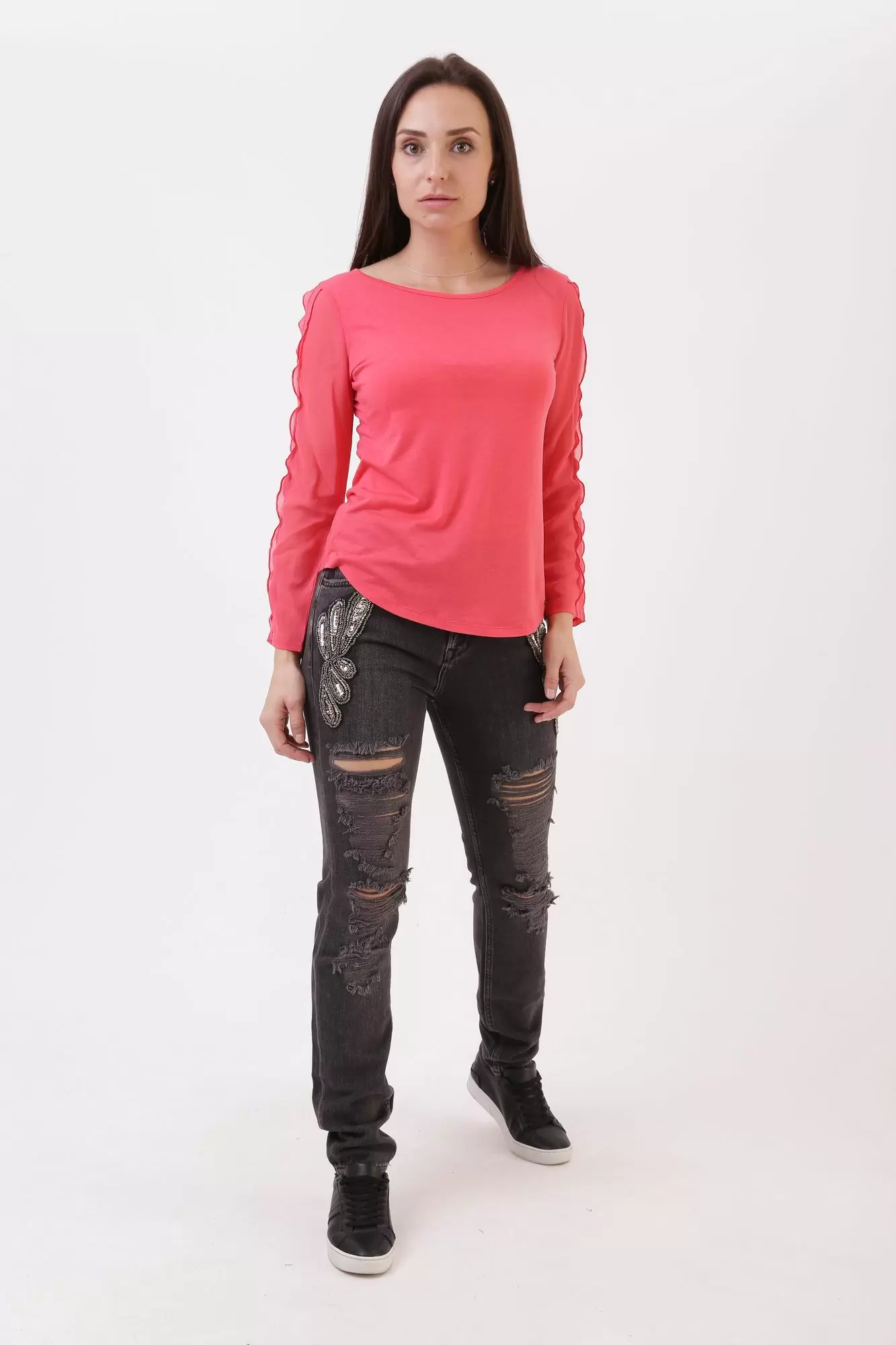 6YYMAZ_YJF4Z футболка лонгслив armani exchange 