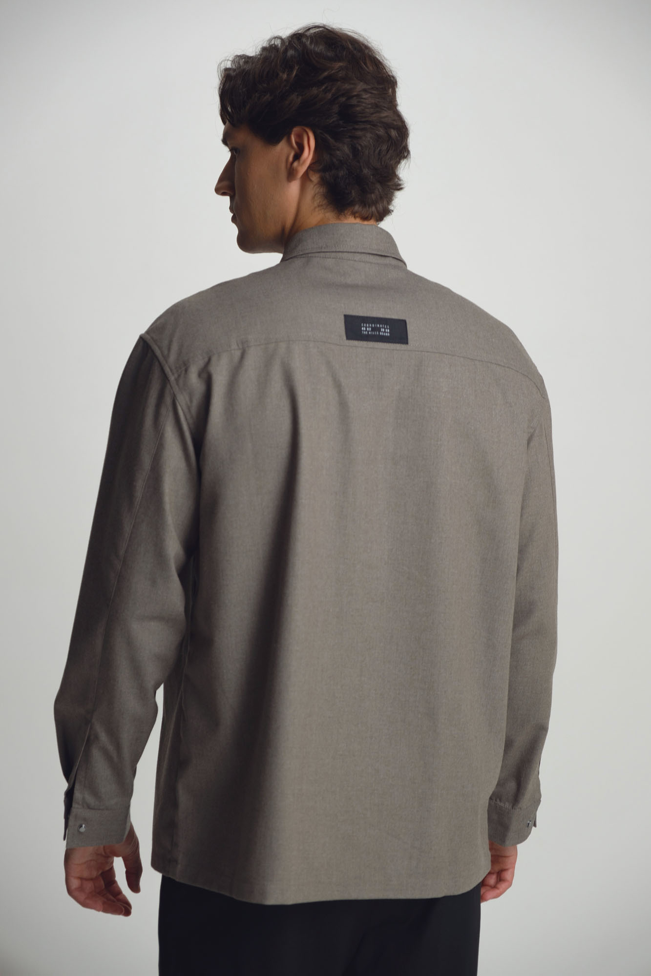 M-252-TH-56-2203 Рубашка с длинным рукавом The Hills Серый