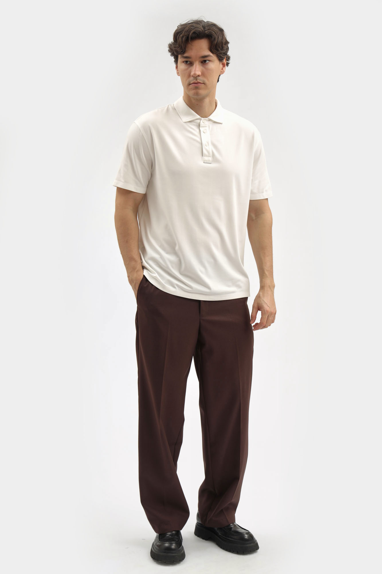 M-261-THT-22-0108 Поло The Hills Молочный