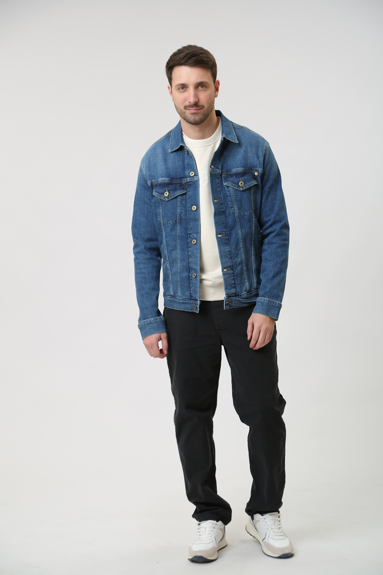 PM402715HT7 Куртка джинсовая Pepe Jeans Синий