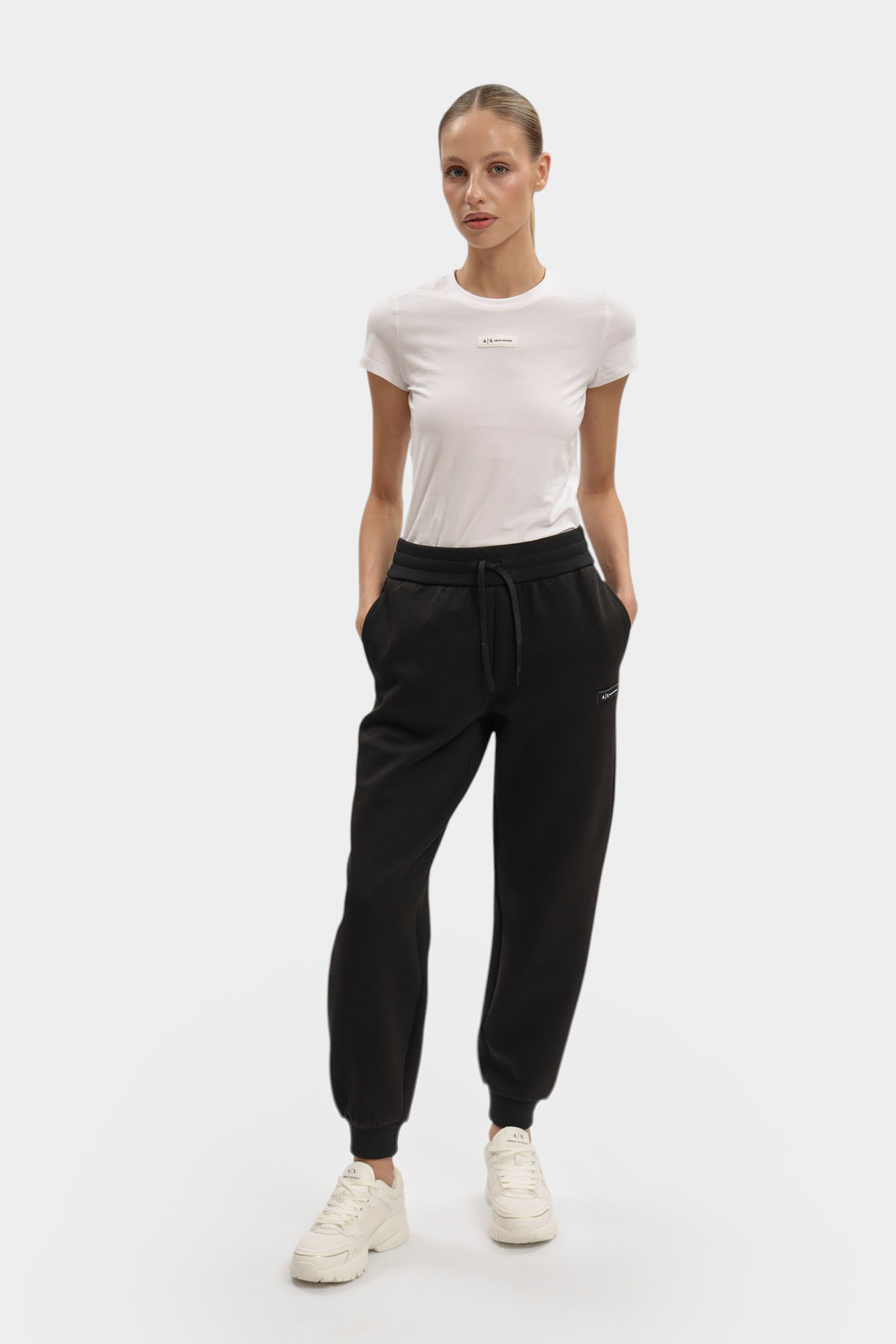 XW001287_AF16134 брюки спортивные armani exchange 