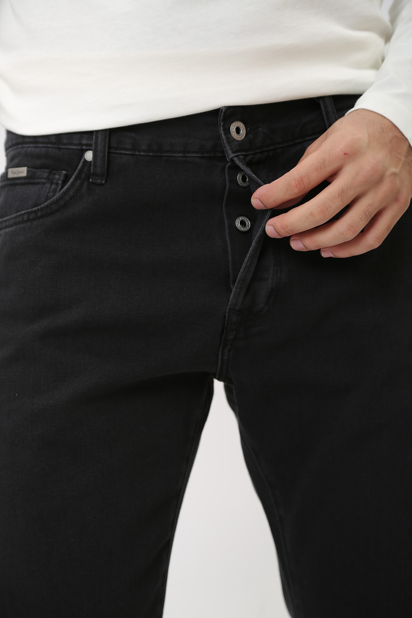 PM207394XG5 Джинсы STRAIGHT JEANS  Pepe Jeans Черный