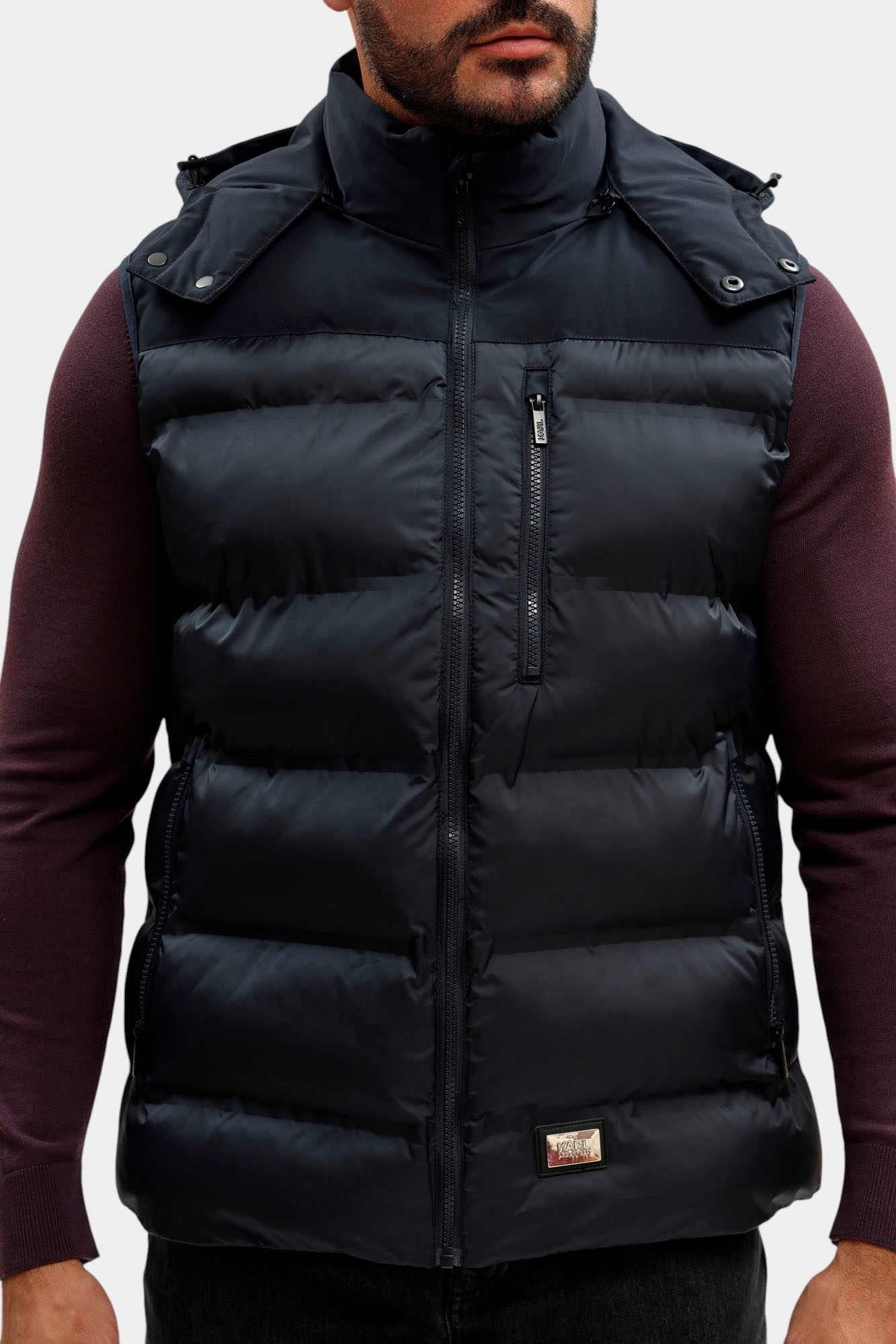 554596_505030 Жилет утепленный Karl Lagerfeld Синий