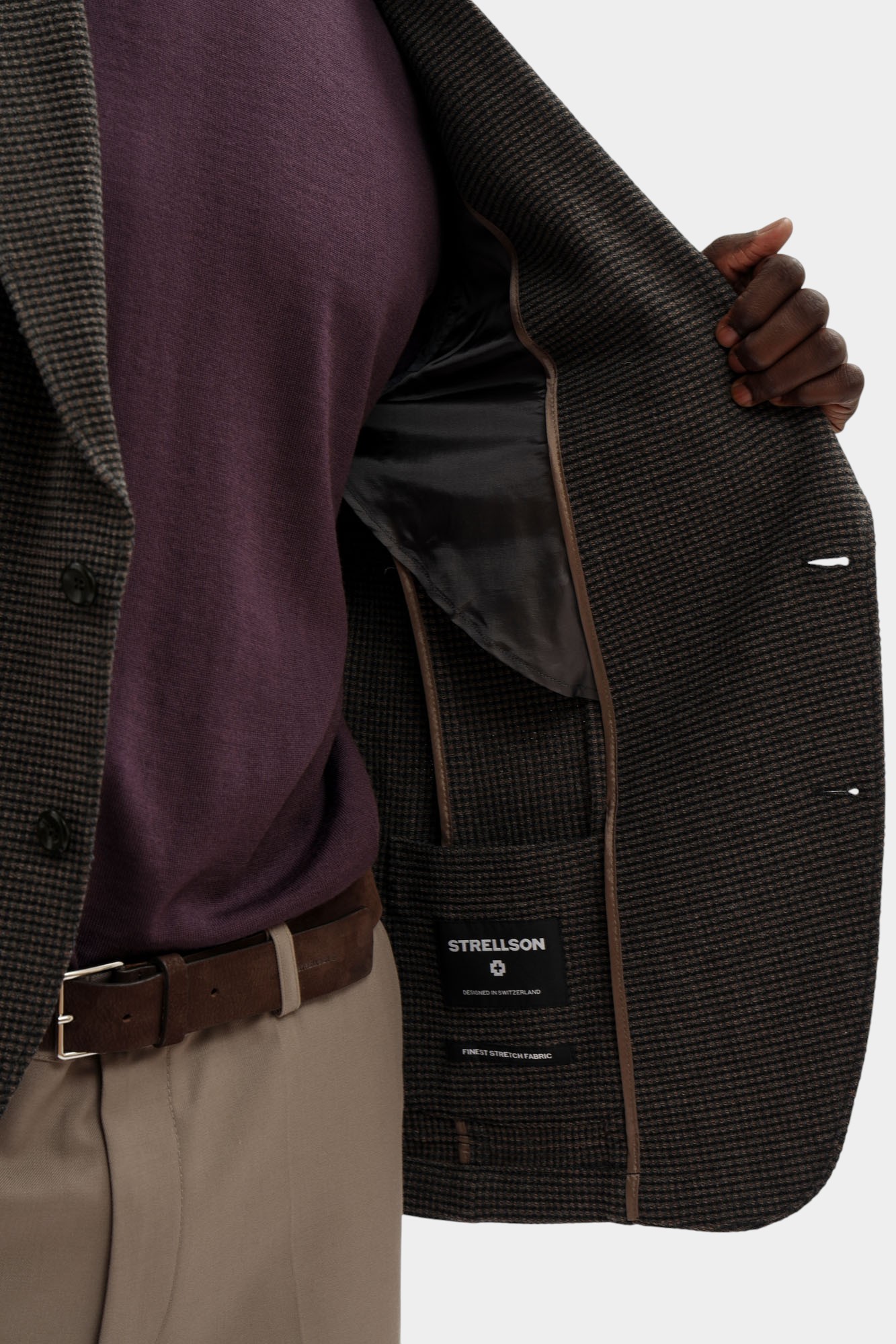 30047246_10019925 Пиджак Strellson Серый