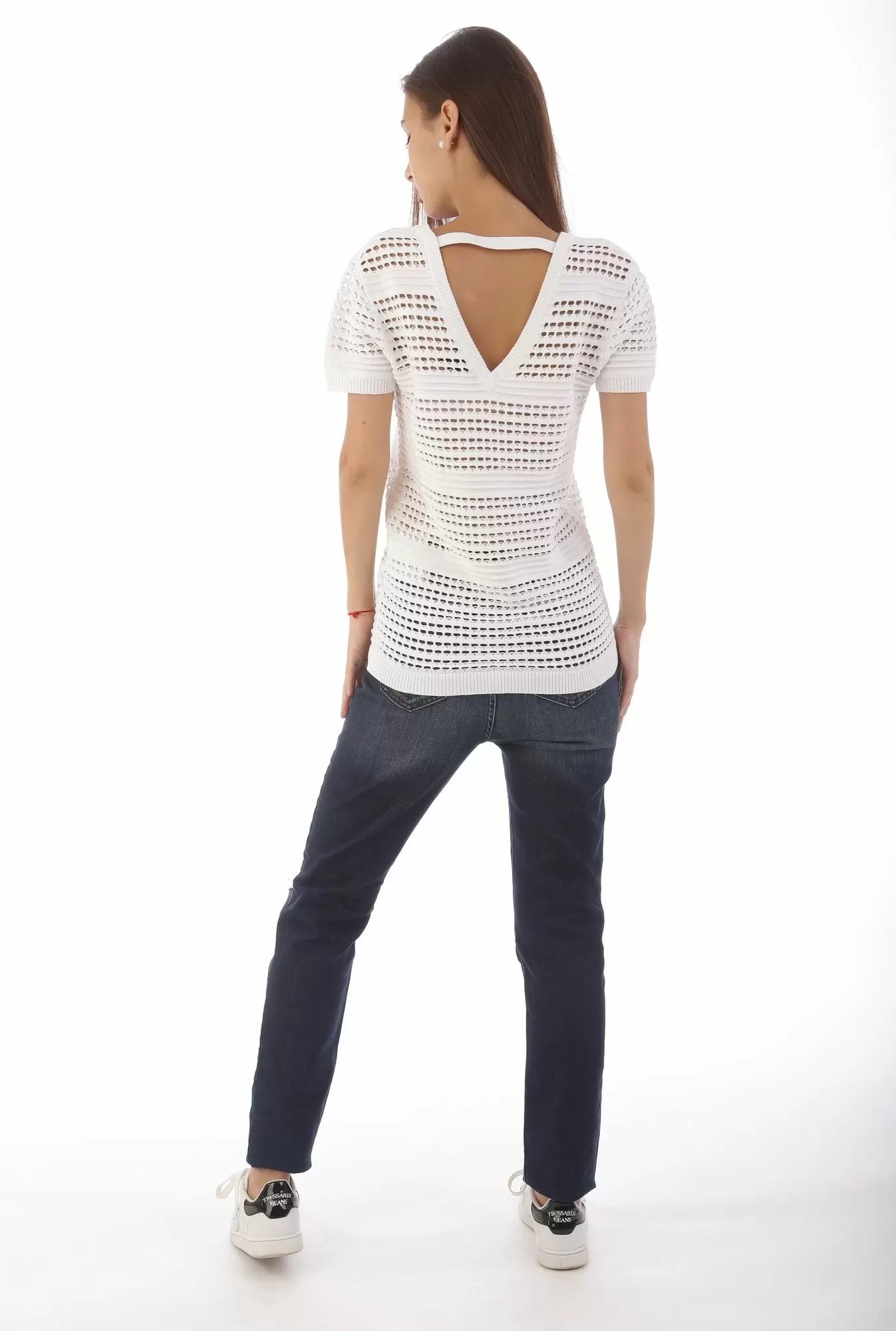 3ZYJ24_Y2JCZ джинсы super skinny high rise armani exchange 