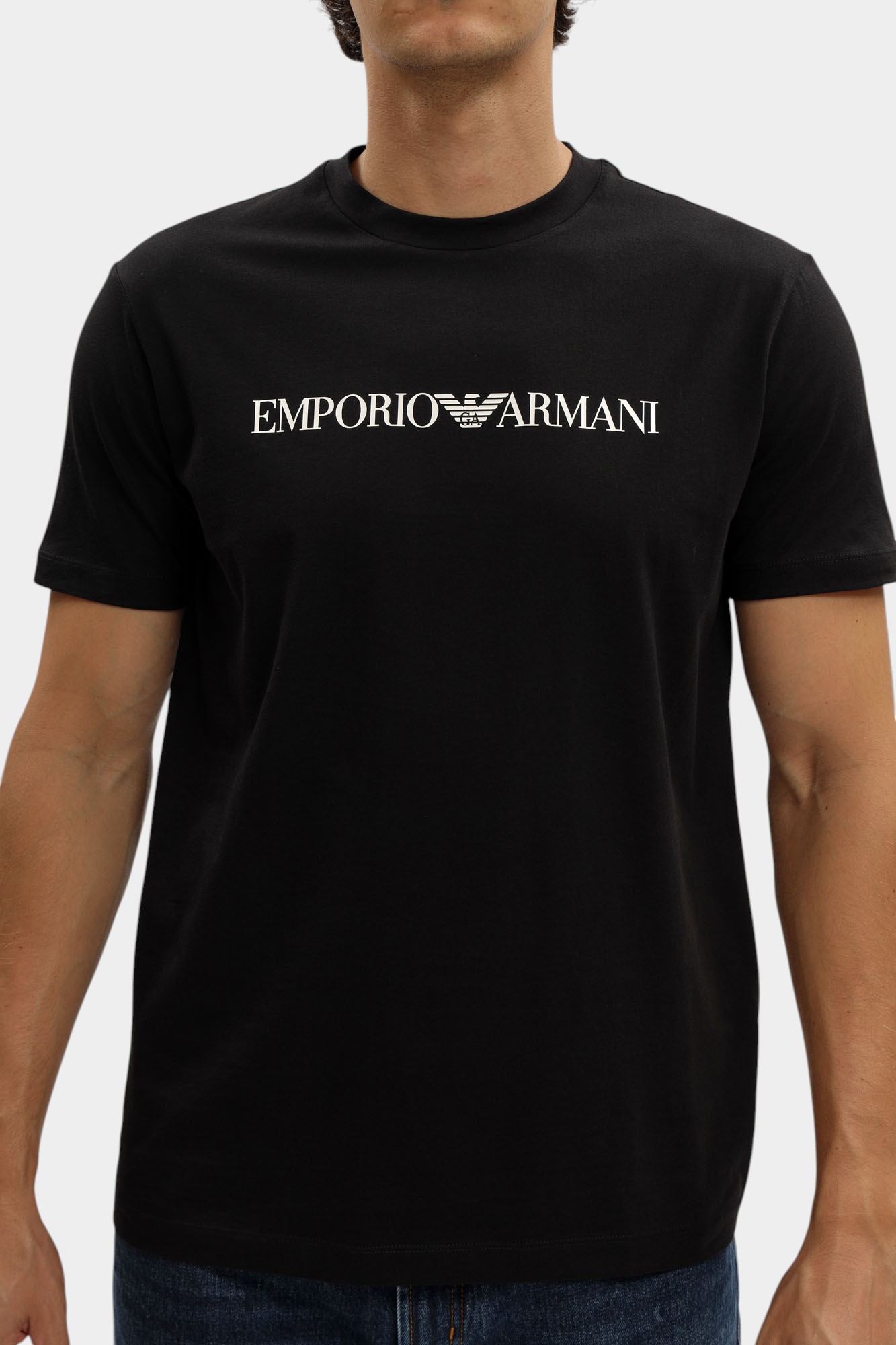 8N1TN5_1JPZZ Футболка Emporio Armani Черный