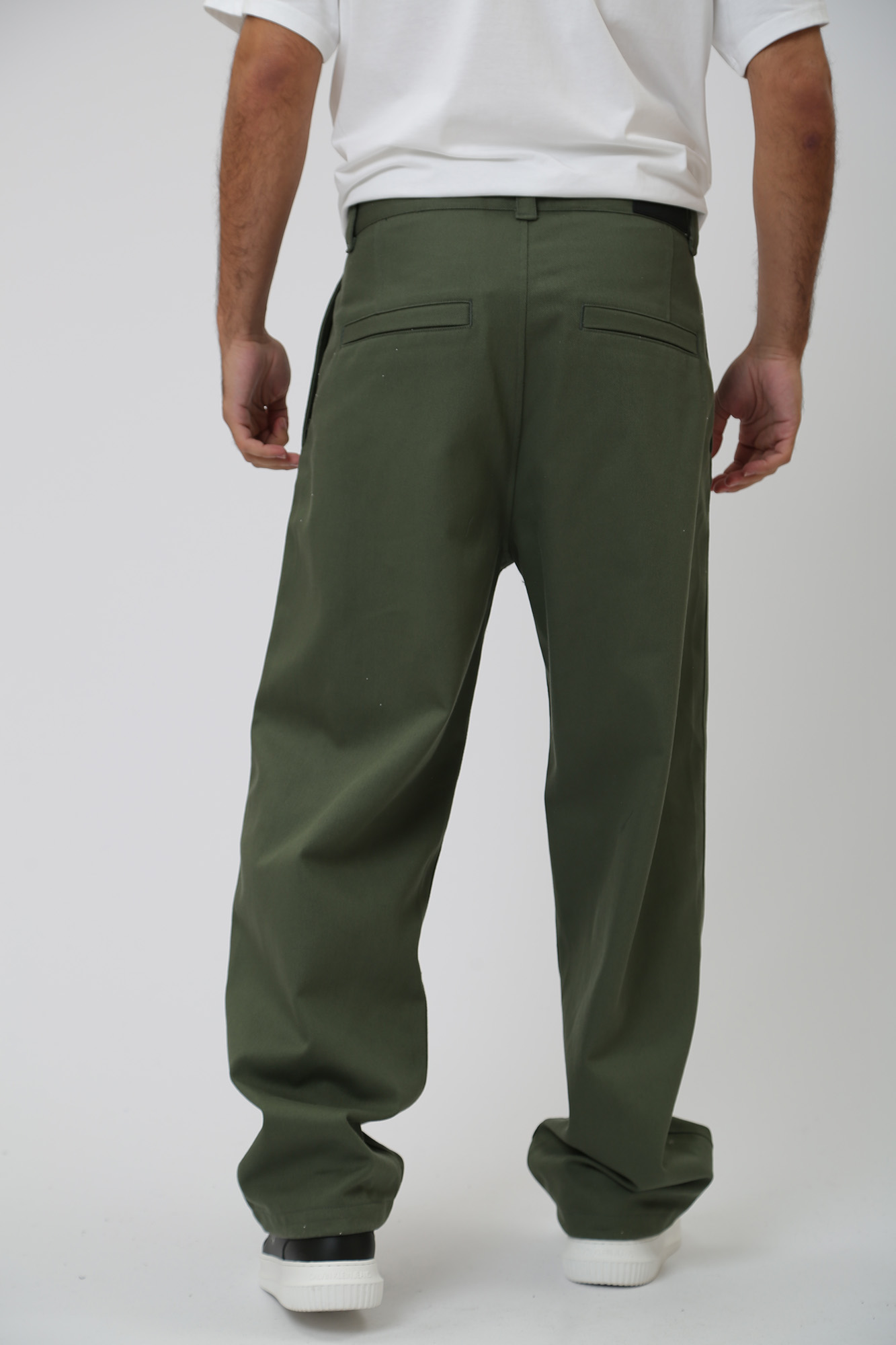 J30J324038 Брюки чиносы Calvin Klein Jeans Зеленый