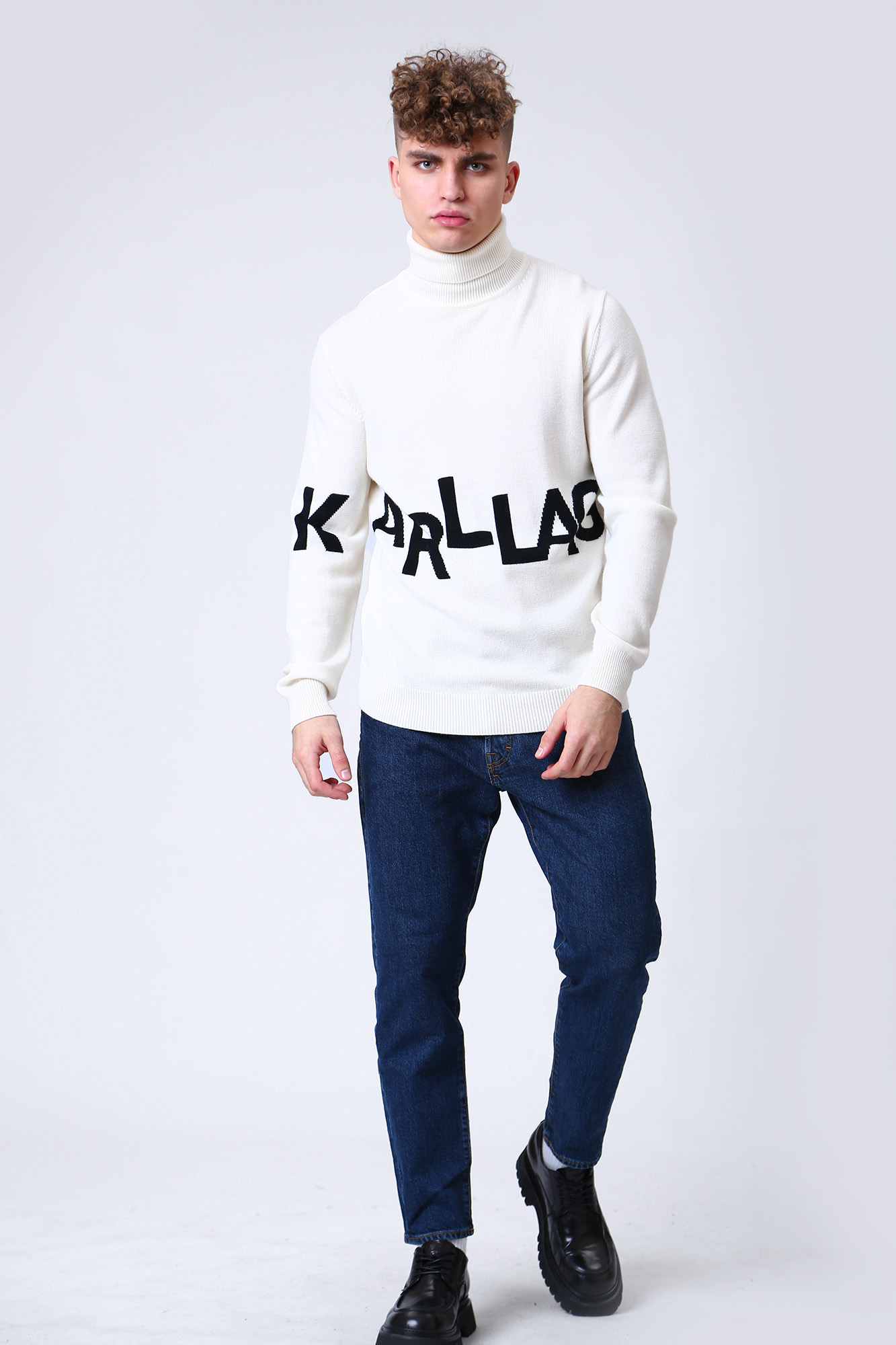 524399_655020 Водолазка Karl Lagerfeld Белый