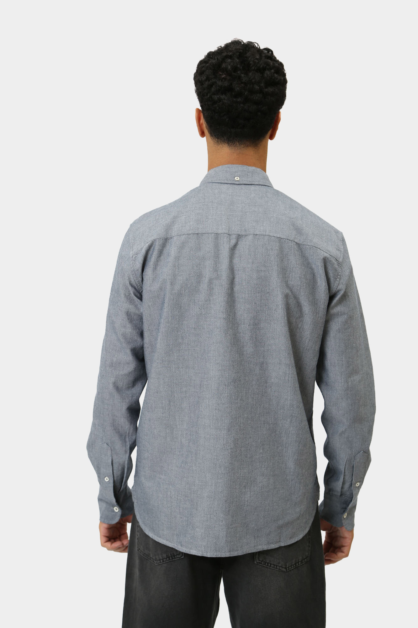 1015620 Рубашка с длинным рукавом Mustang Синий