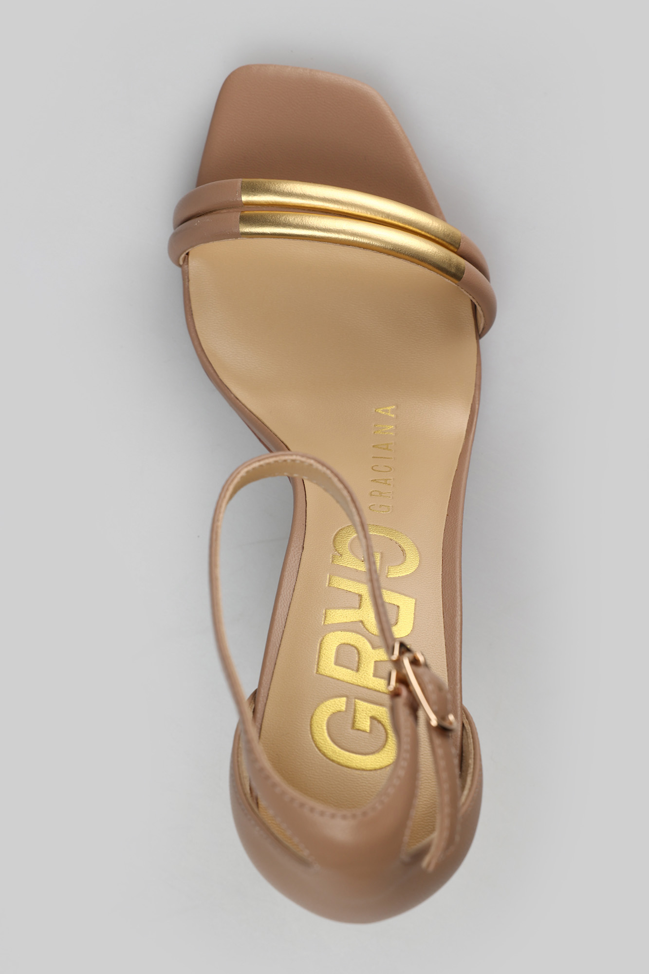 20136-105 Босоножки Graciana Бежевый