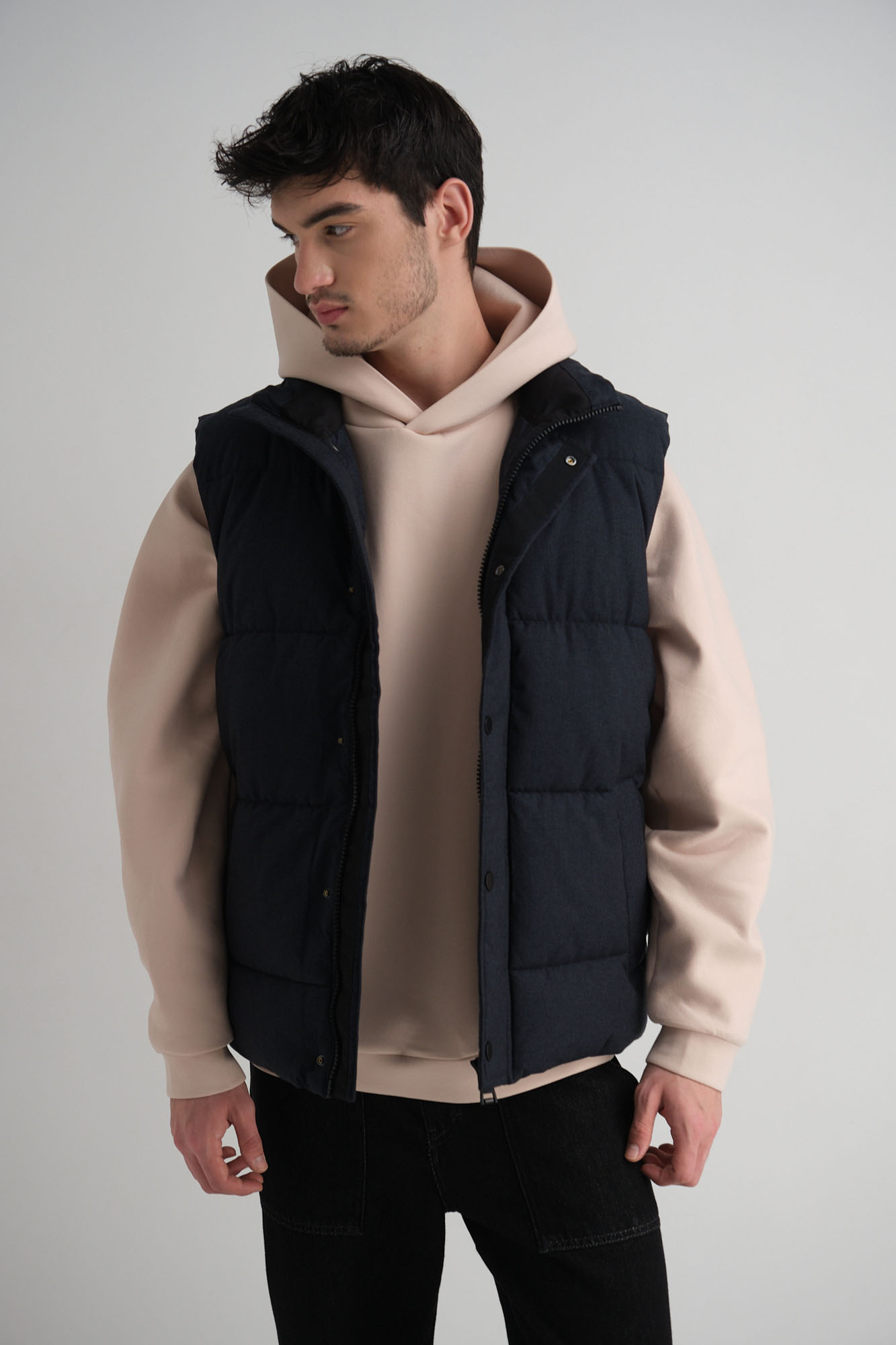 M232B6723501420 Жилет The Hills Синий